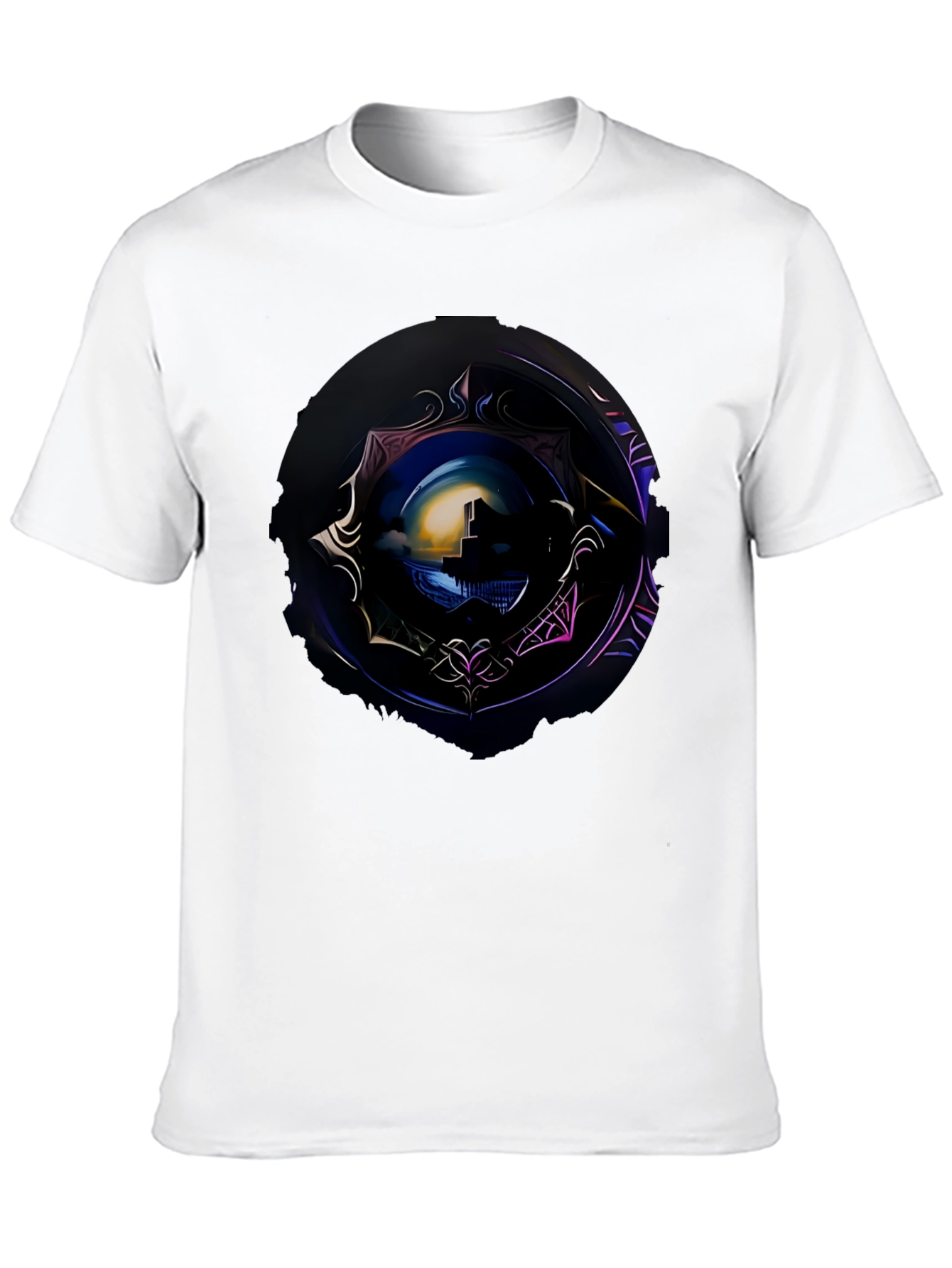 Nightscape Graphic Tee - Premium Print