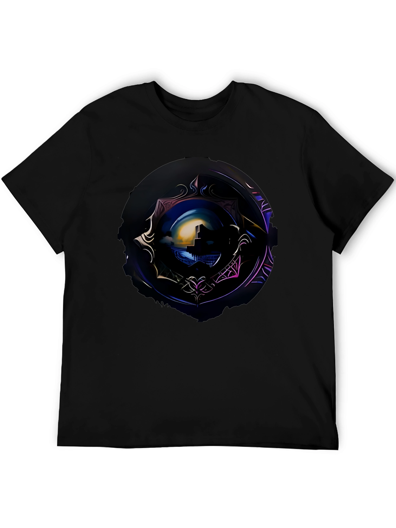 Nightscape Graphic Tee - Premium Print