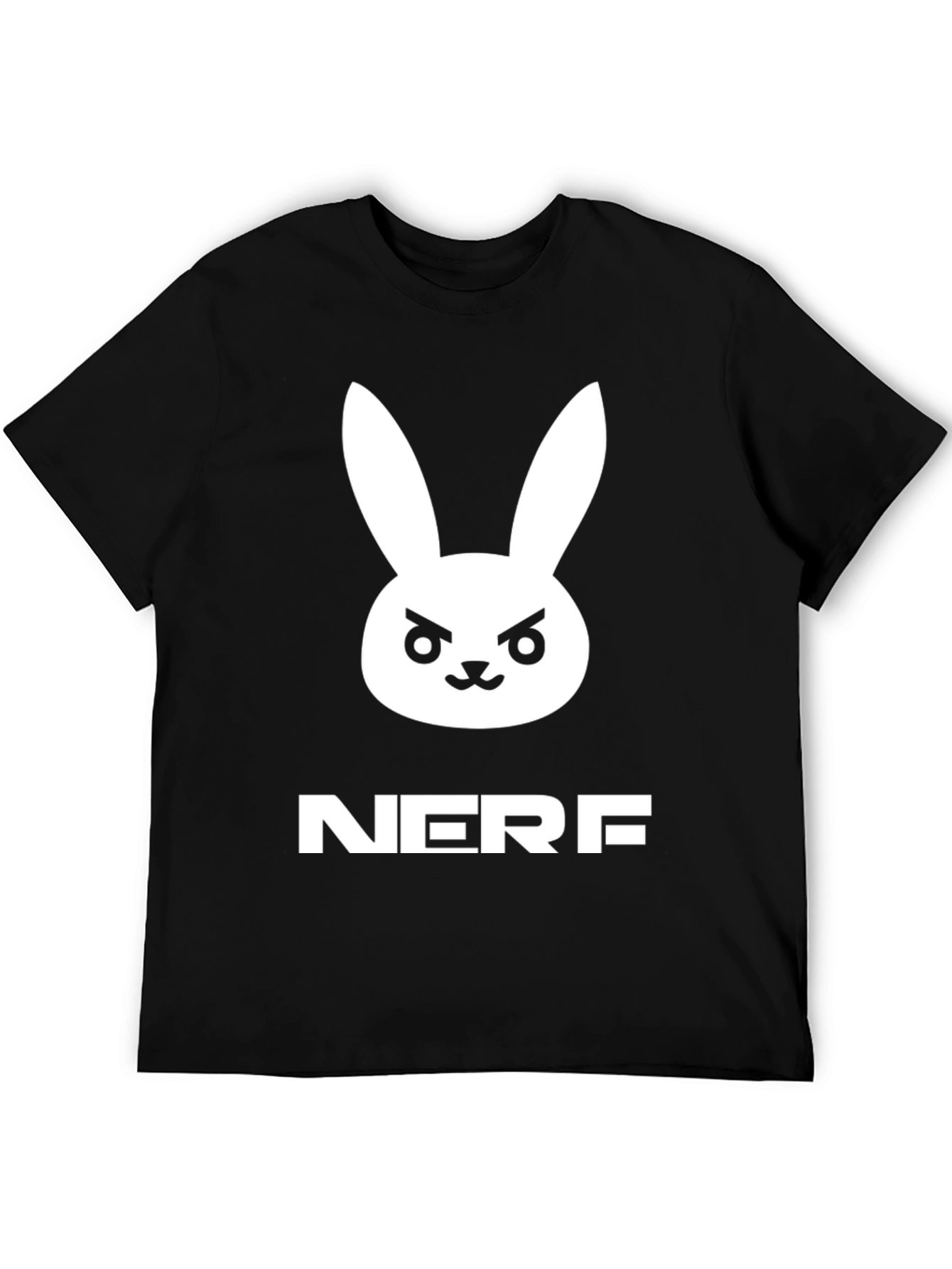 D.Va Bunny NERF Black T-Shirt