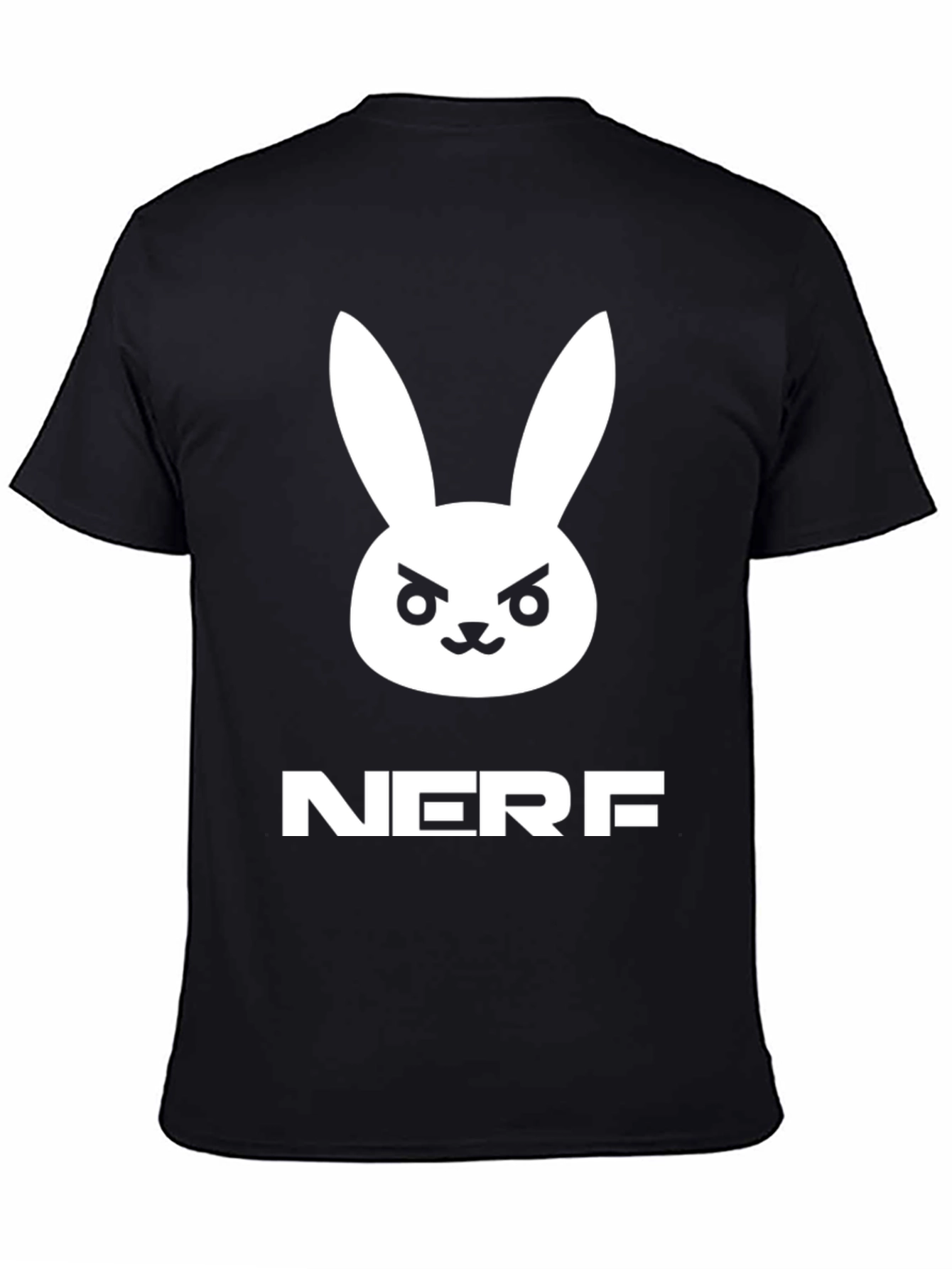 D.Va Bunny NERF Black T-Shirt