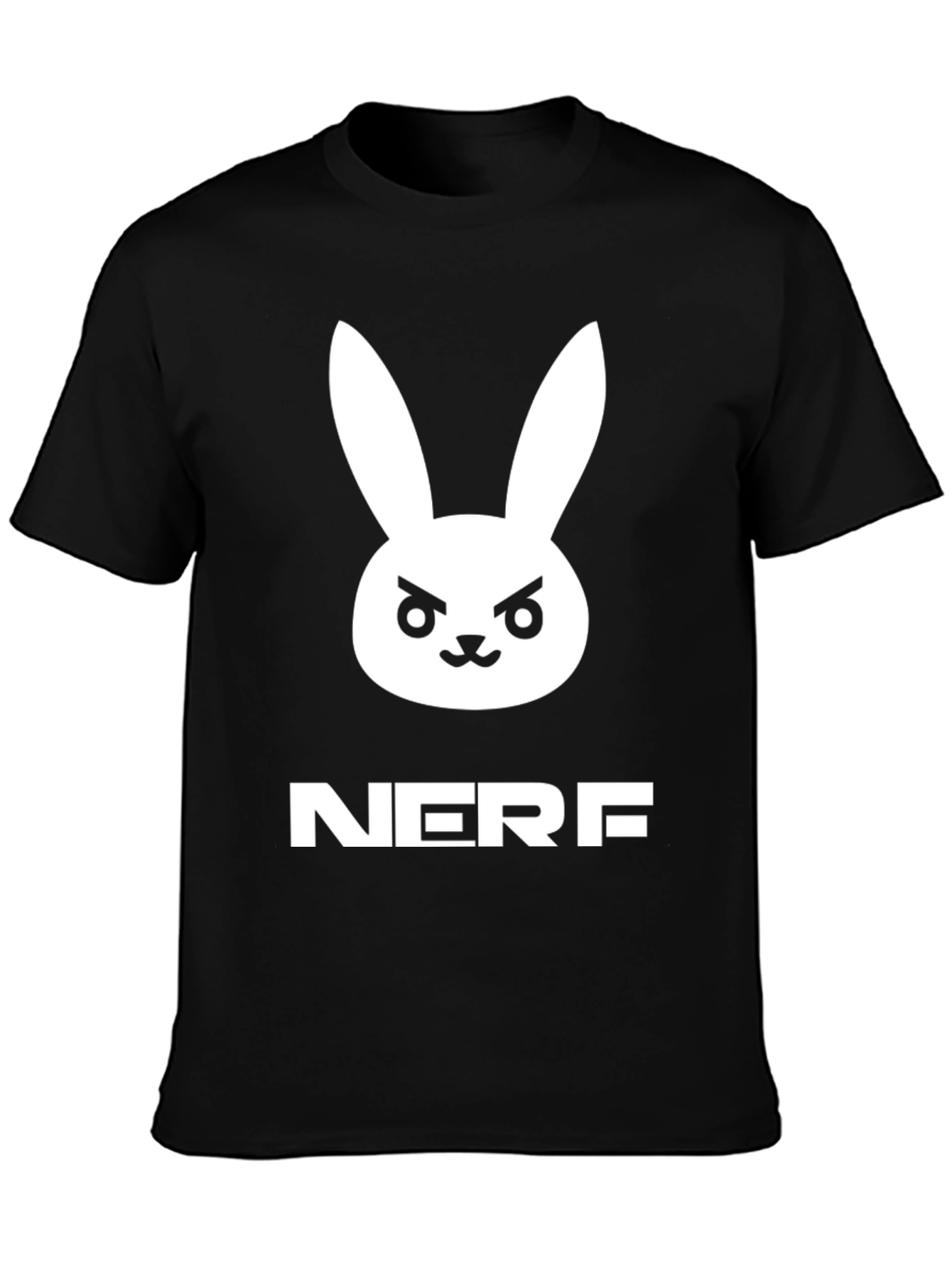 D.Va Bunny NERF Black T-Shirt