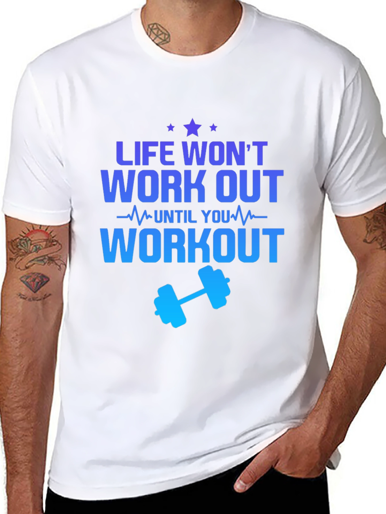 Life Workout Graphic T-Shirt