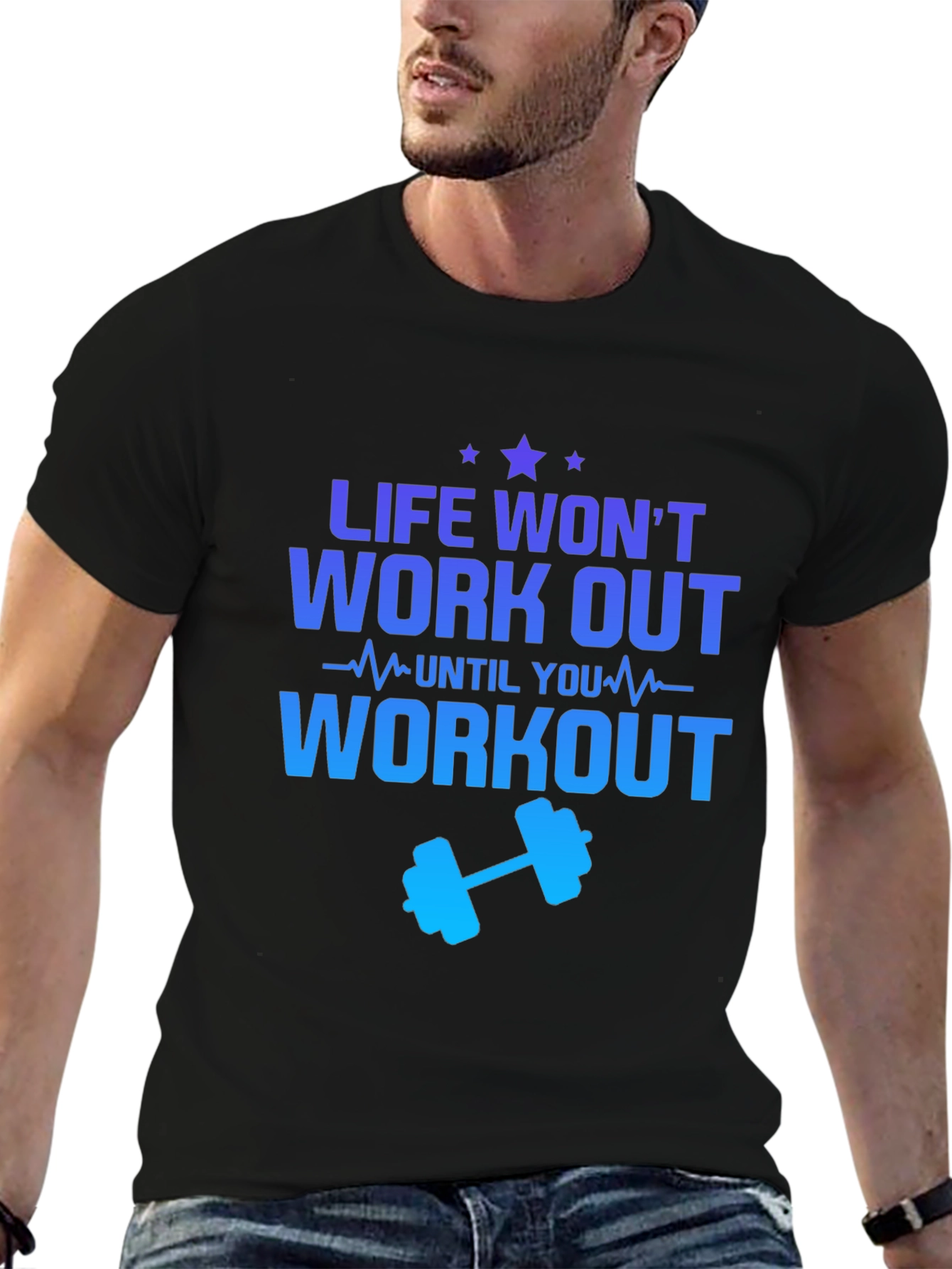 Life Workout Graphic T-Shirt