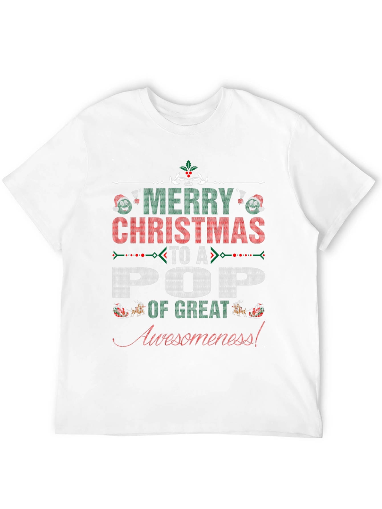 Merry Christmas Pop Awesomeness T-Shirt
