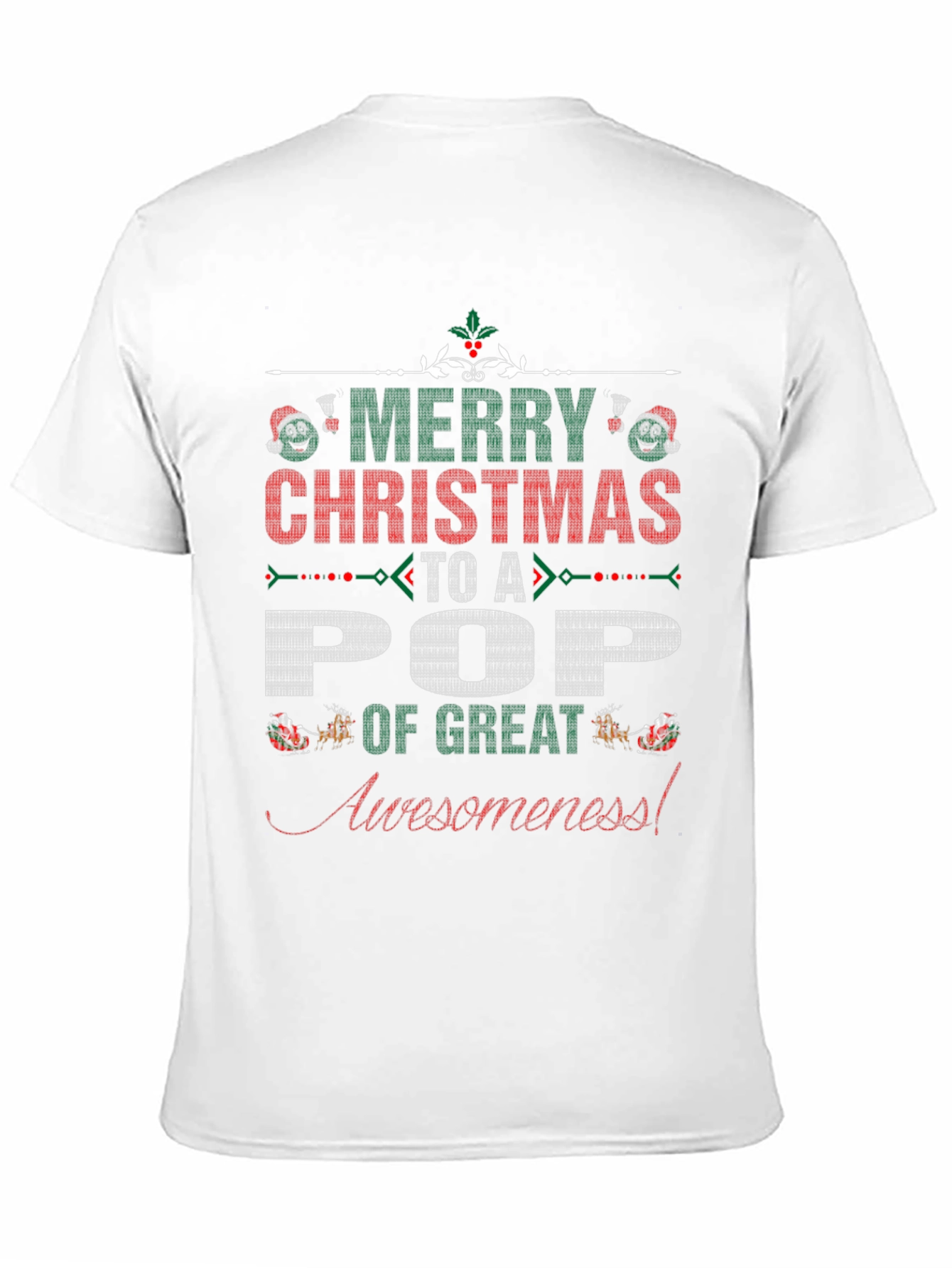 Merry Christmas Pop Awesomeness T-Shirt