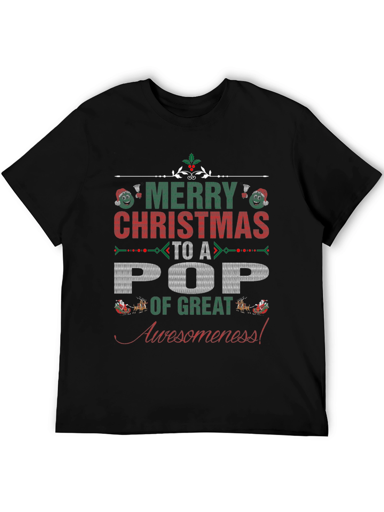 Merry Christmas Pop Awesomeness T-Shirt