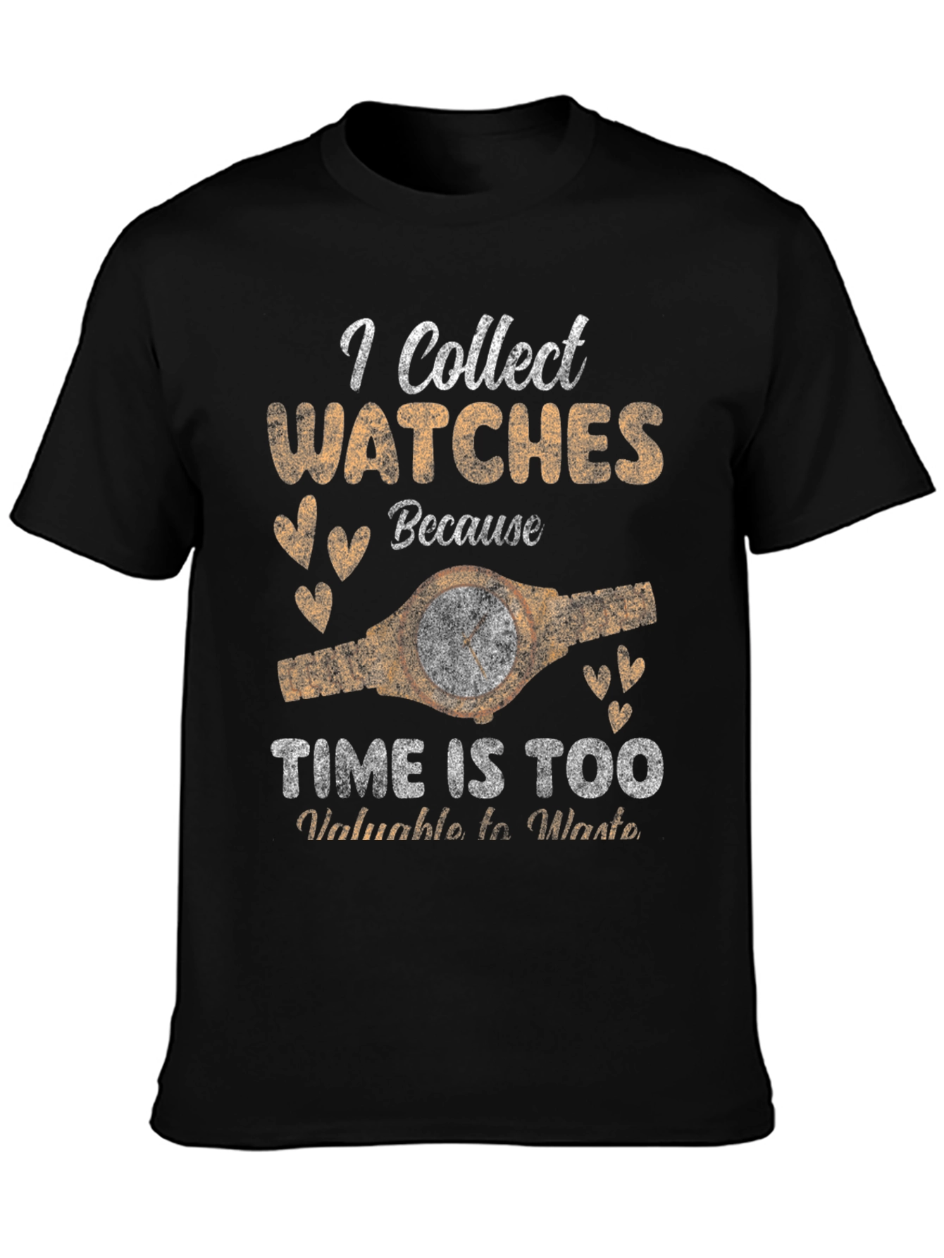 I Collect Watches T-Shirt - Timepiece Collector Tee