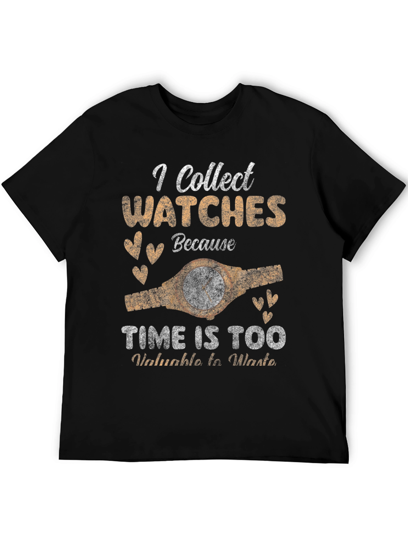 I Collect Watches T-Shirt - Timepiece Collector Tee