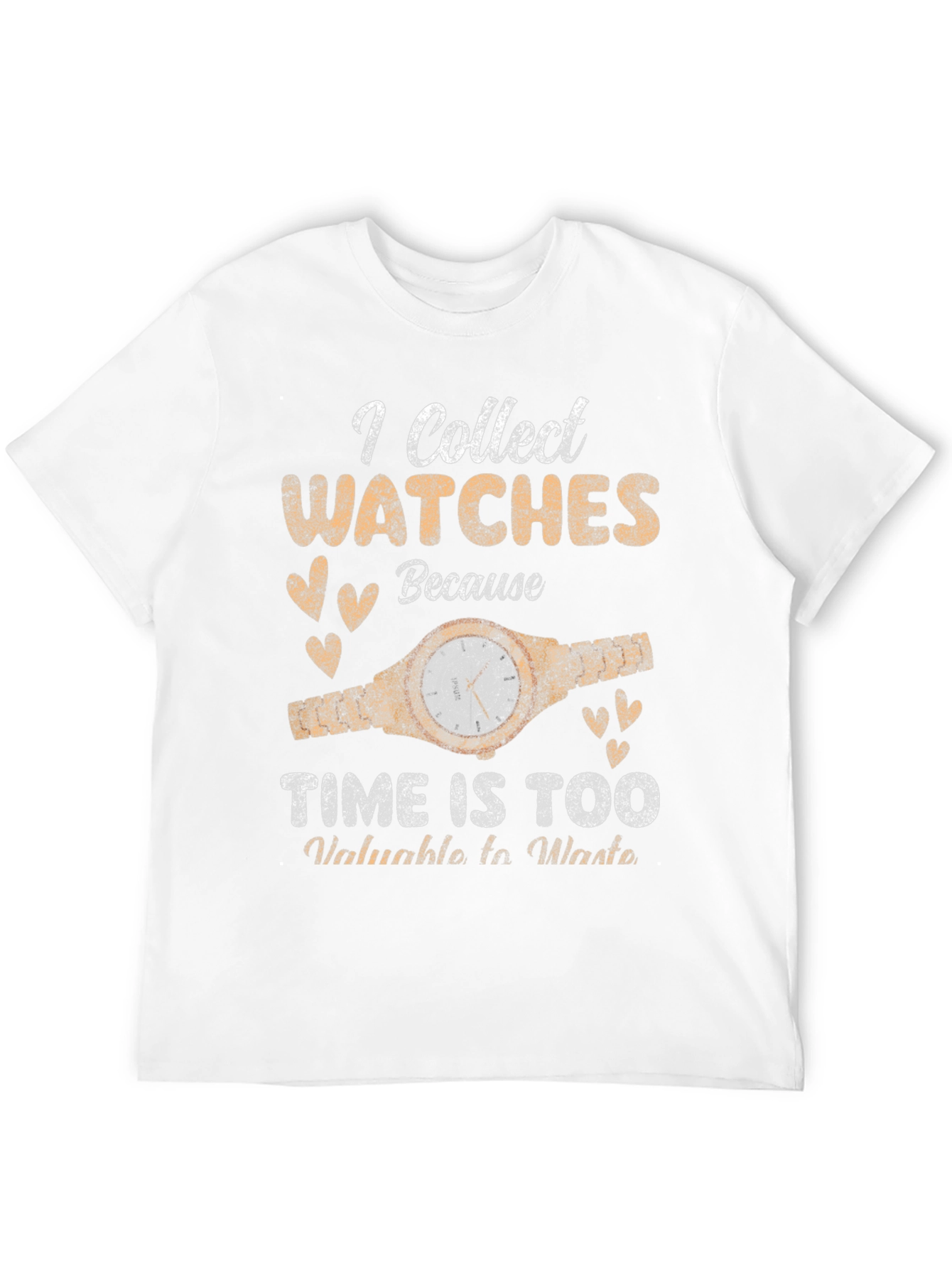 I Collect Watches T-Shirt - Timepiece Collector Tee