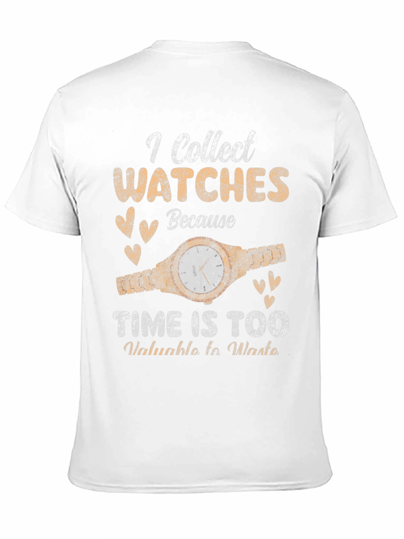 I Collect Watches T-Shirt - Timepiece Collector Tee