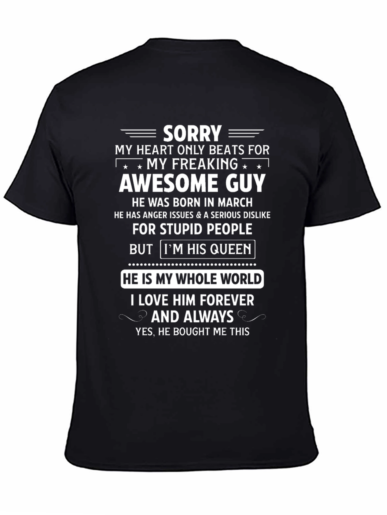 My Freaking Awesome Guy T-Shirt