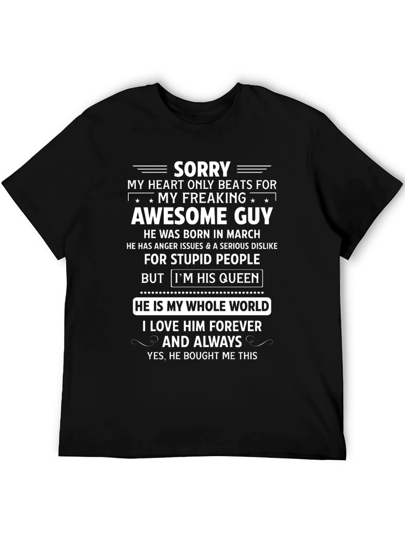 My Freaking Awesome Guy T-Shirt