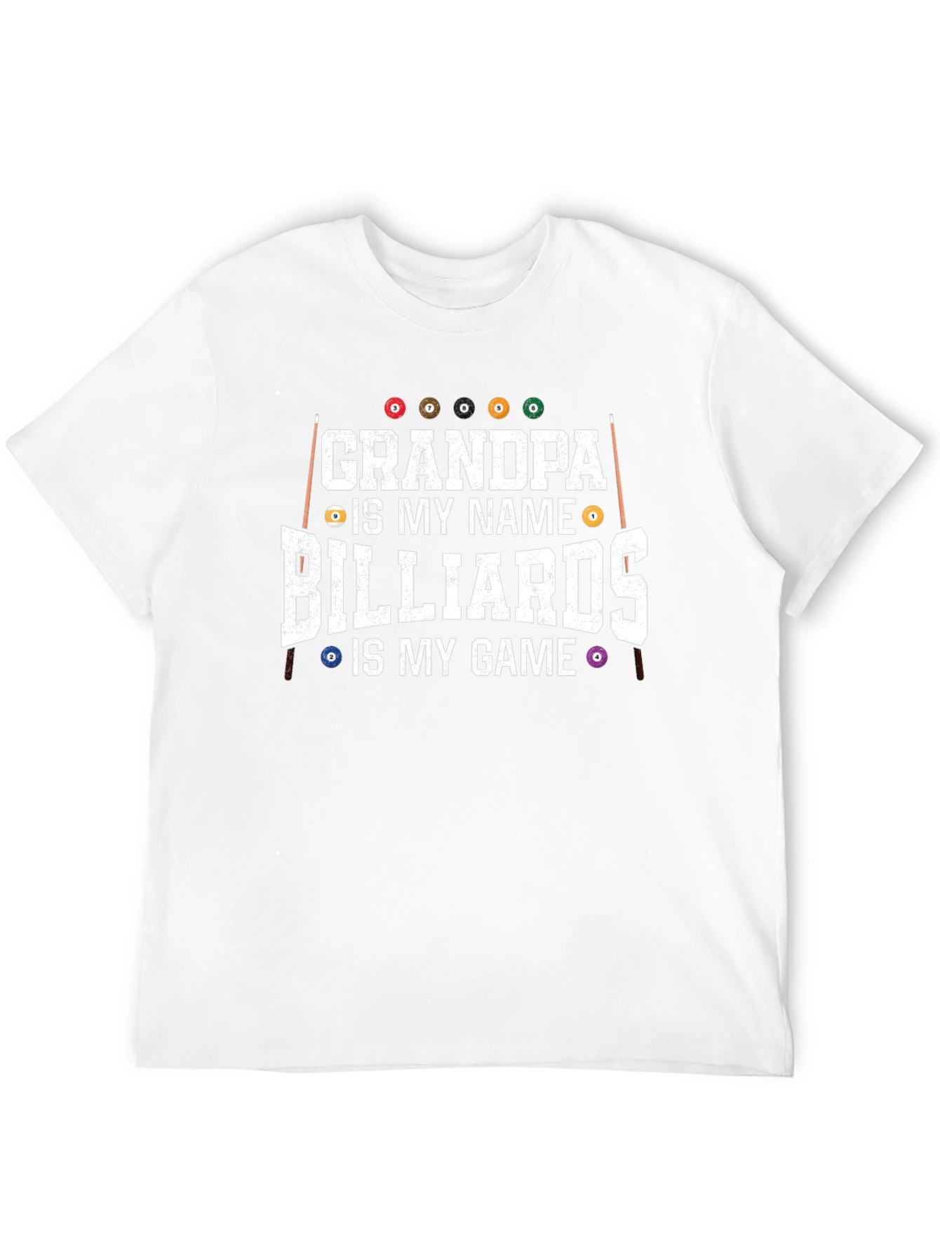 Grandpa Billiards T-Shirt - Game Day Apparel