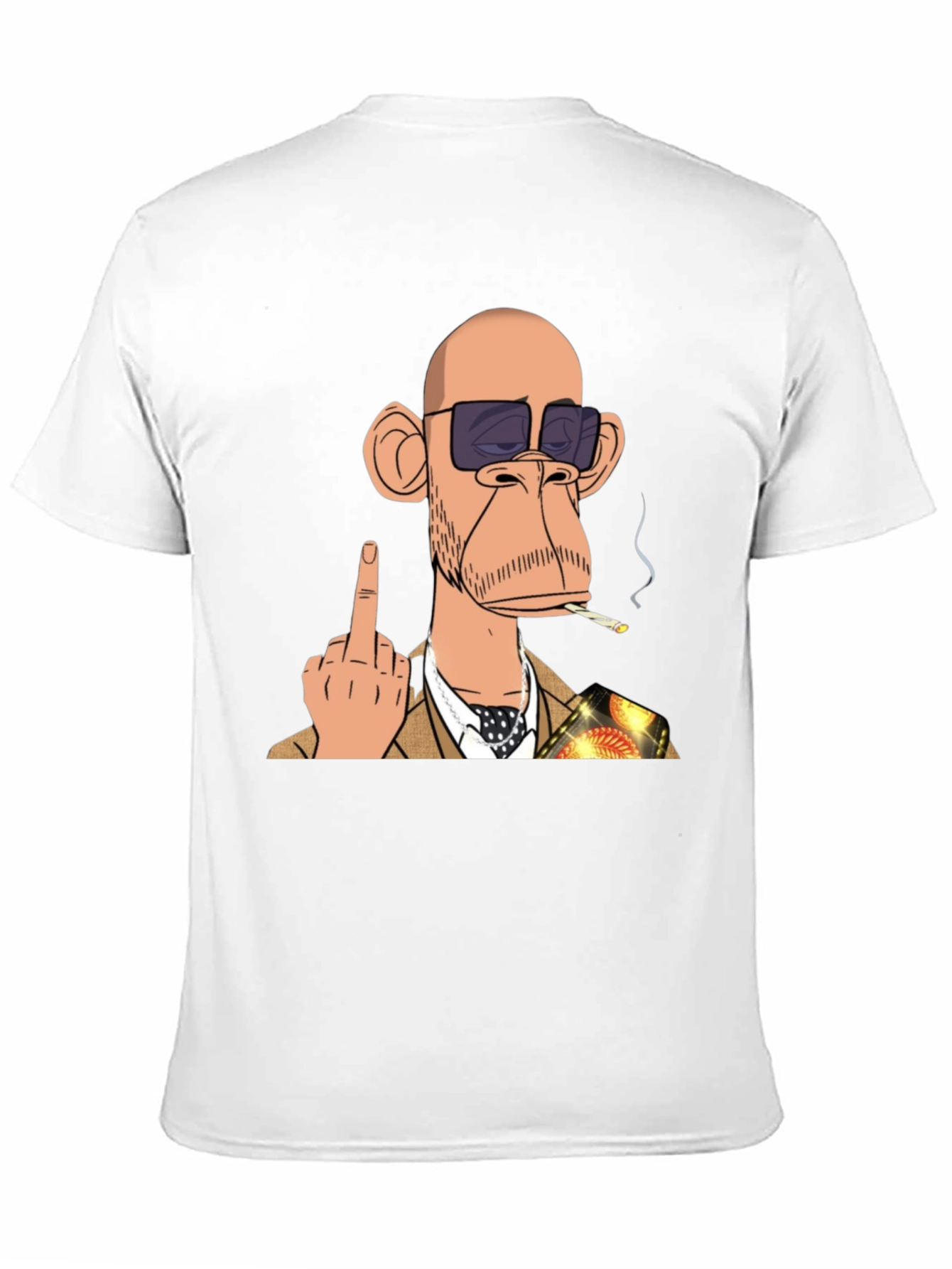 Bored Ape Flipping T-Shirt - Edgy Style