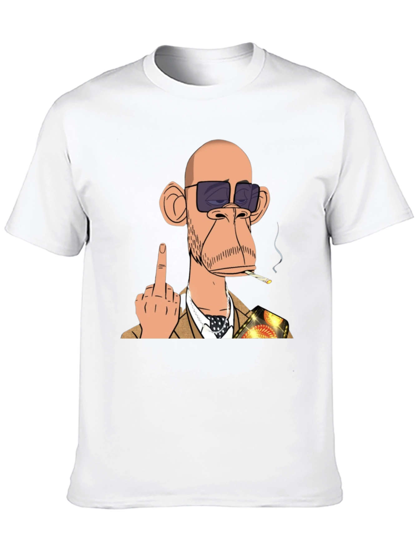 Bored Ape Flipping T-Shirt - Edgy Style