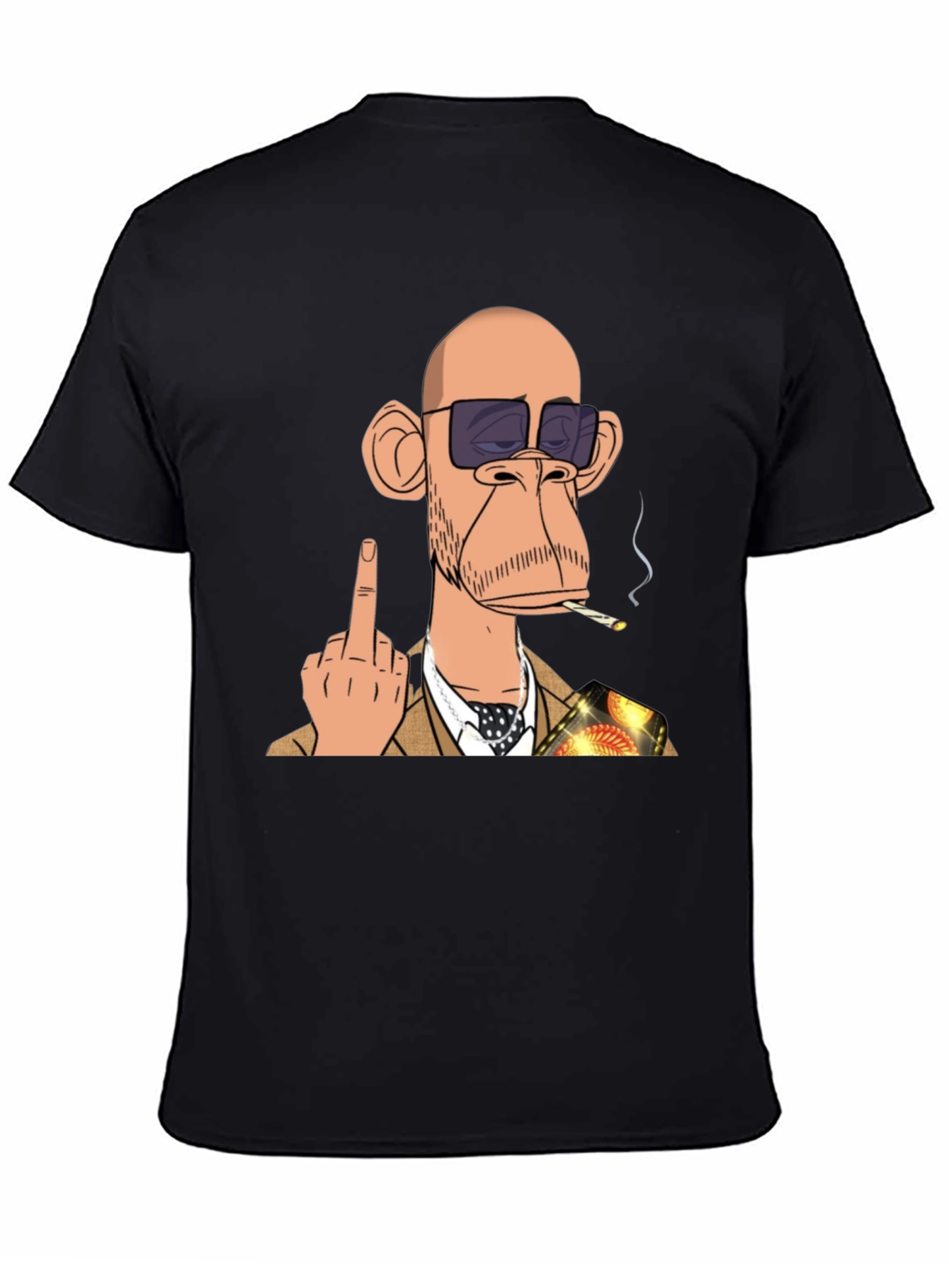 Bored Ape Flipping T-Shirt - Edgy Style