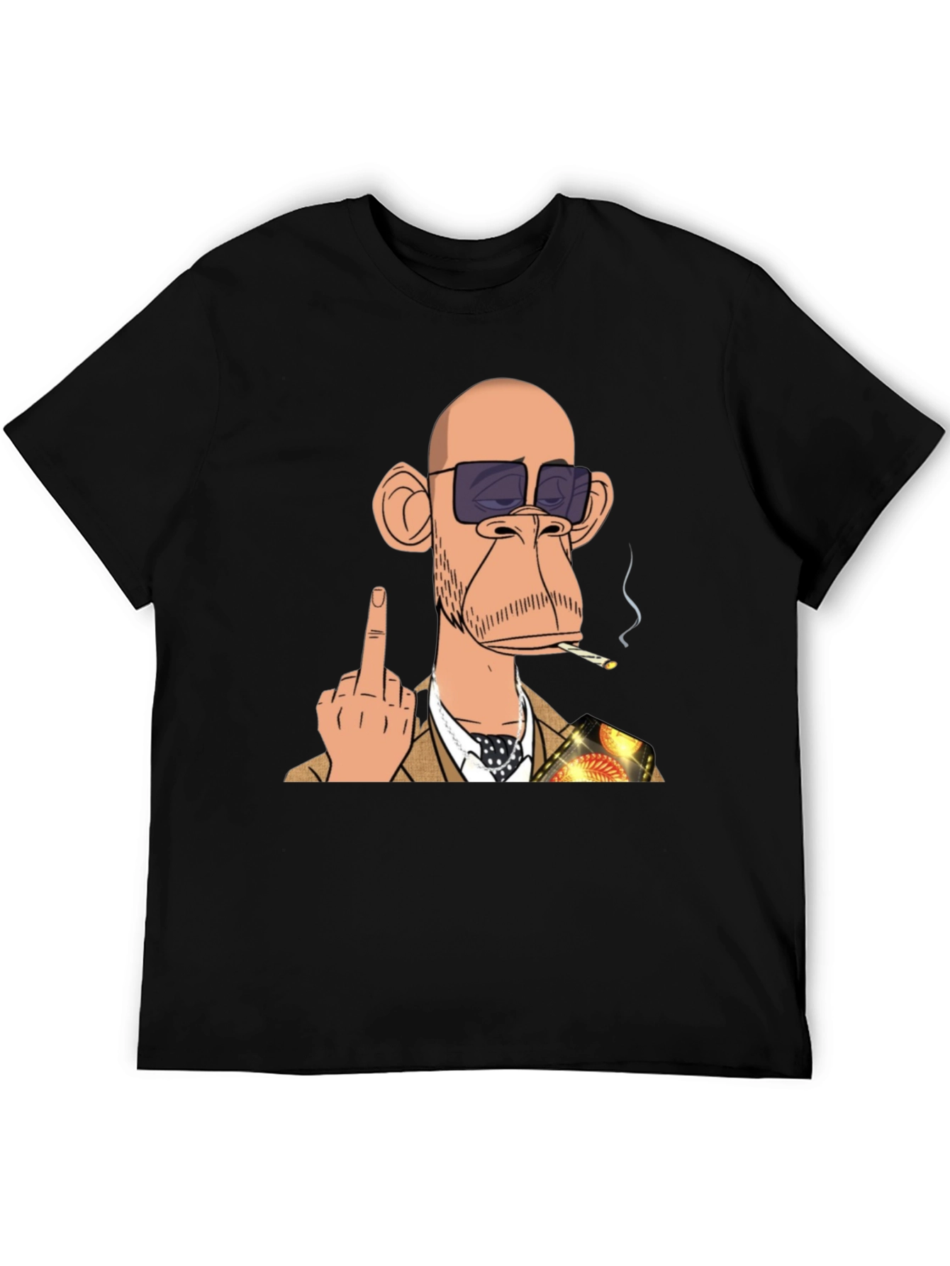 Bored Ape Flipping T-Shirt - Edgy Style
