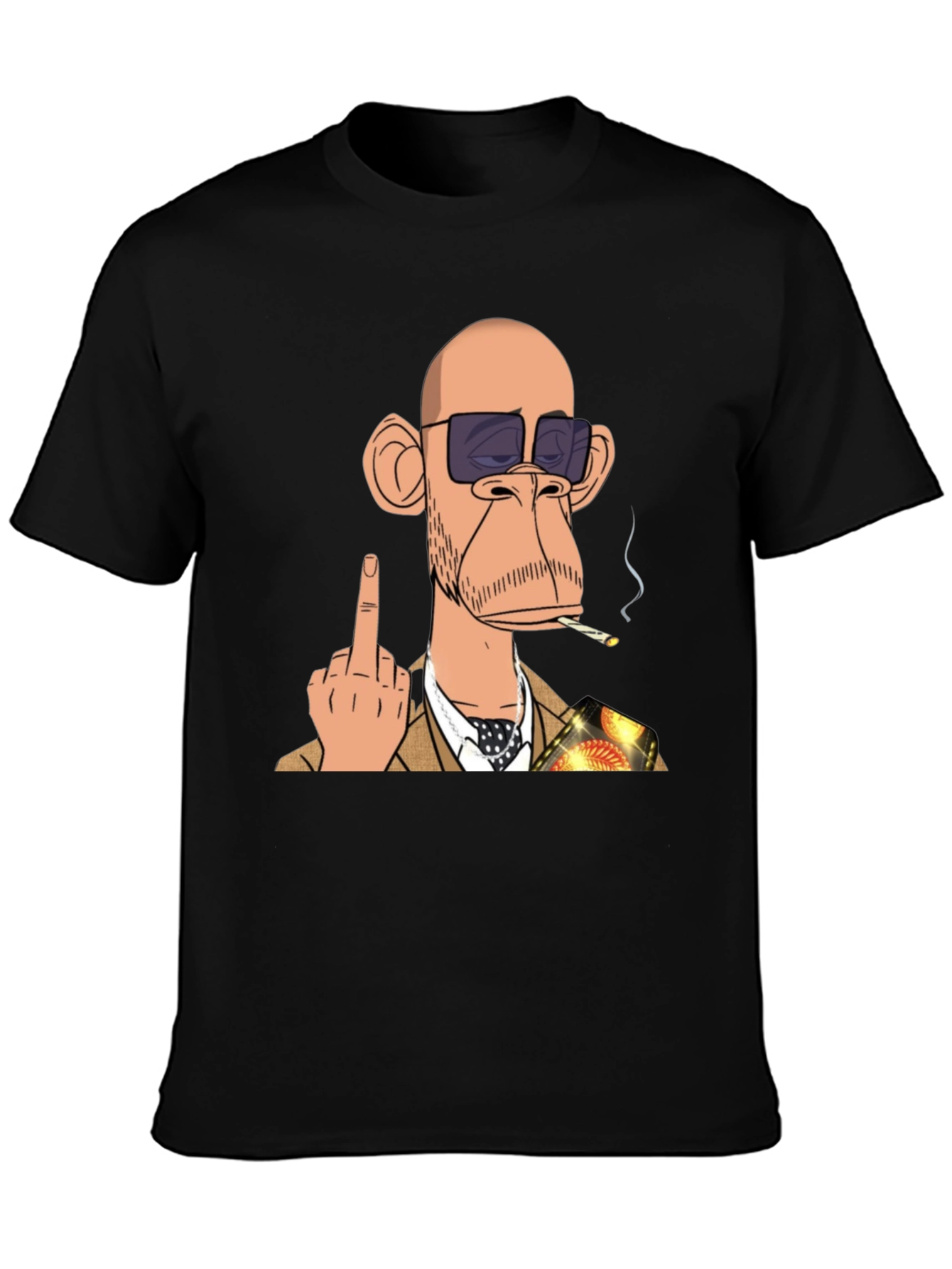 Bored Ape Flipping T-Shirt - Edgy Style
