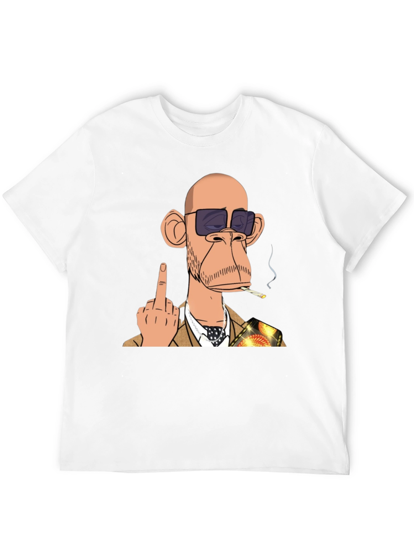 Bored Ape Flipping T-Shirt - Edgy Style