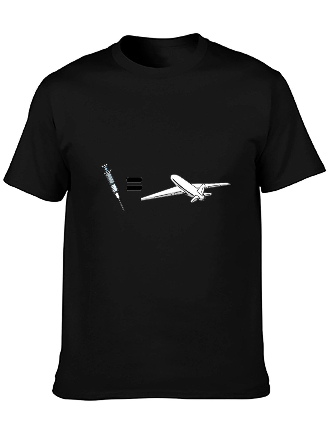 Vaccine = Travel Graphic T-Shirt