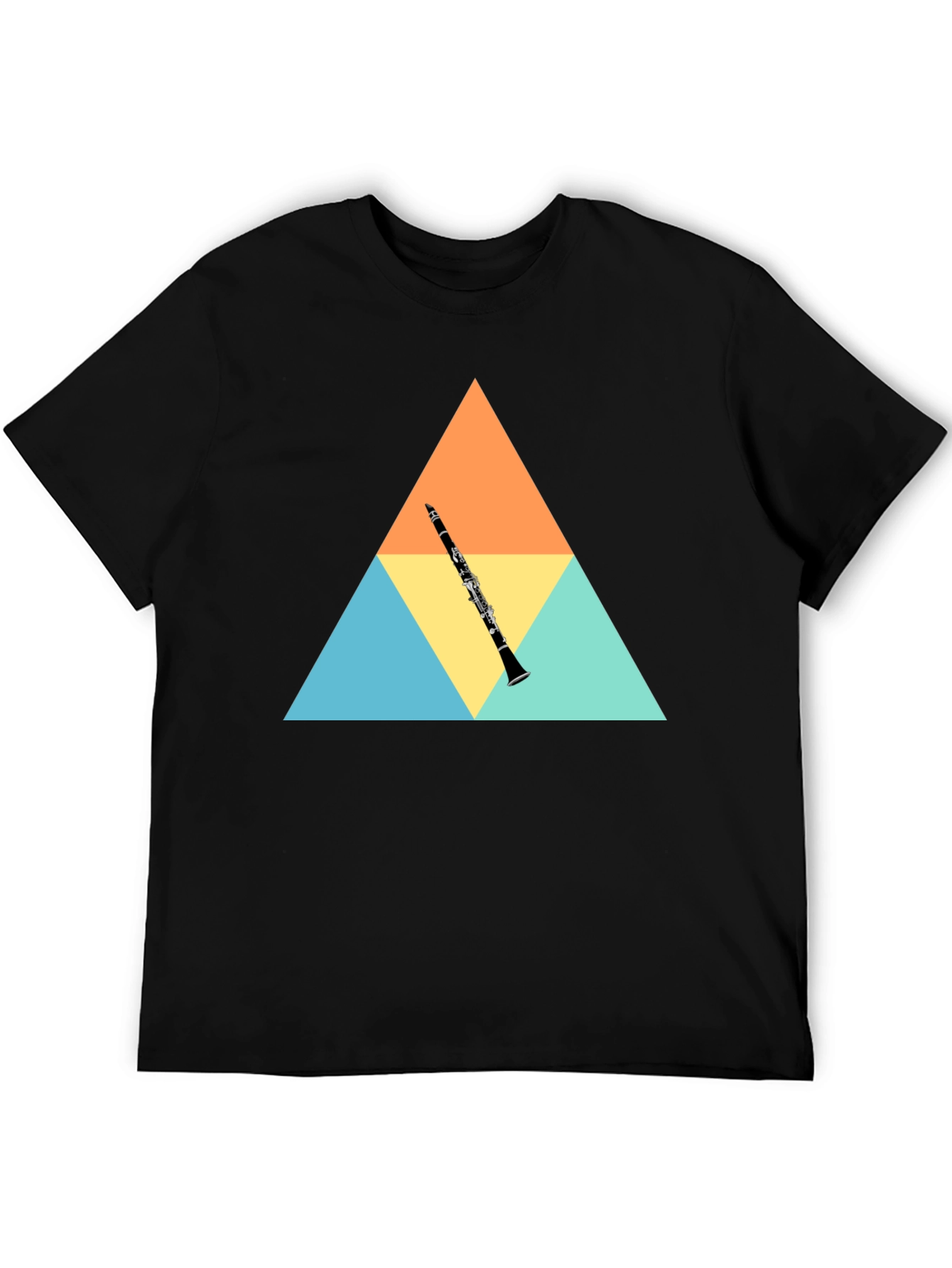 Clarinet Graphic Tee - Black T-Shirt