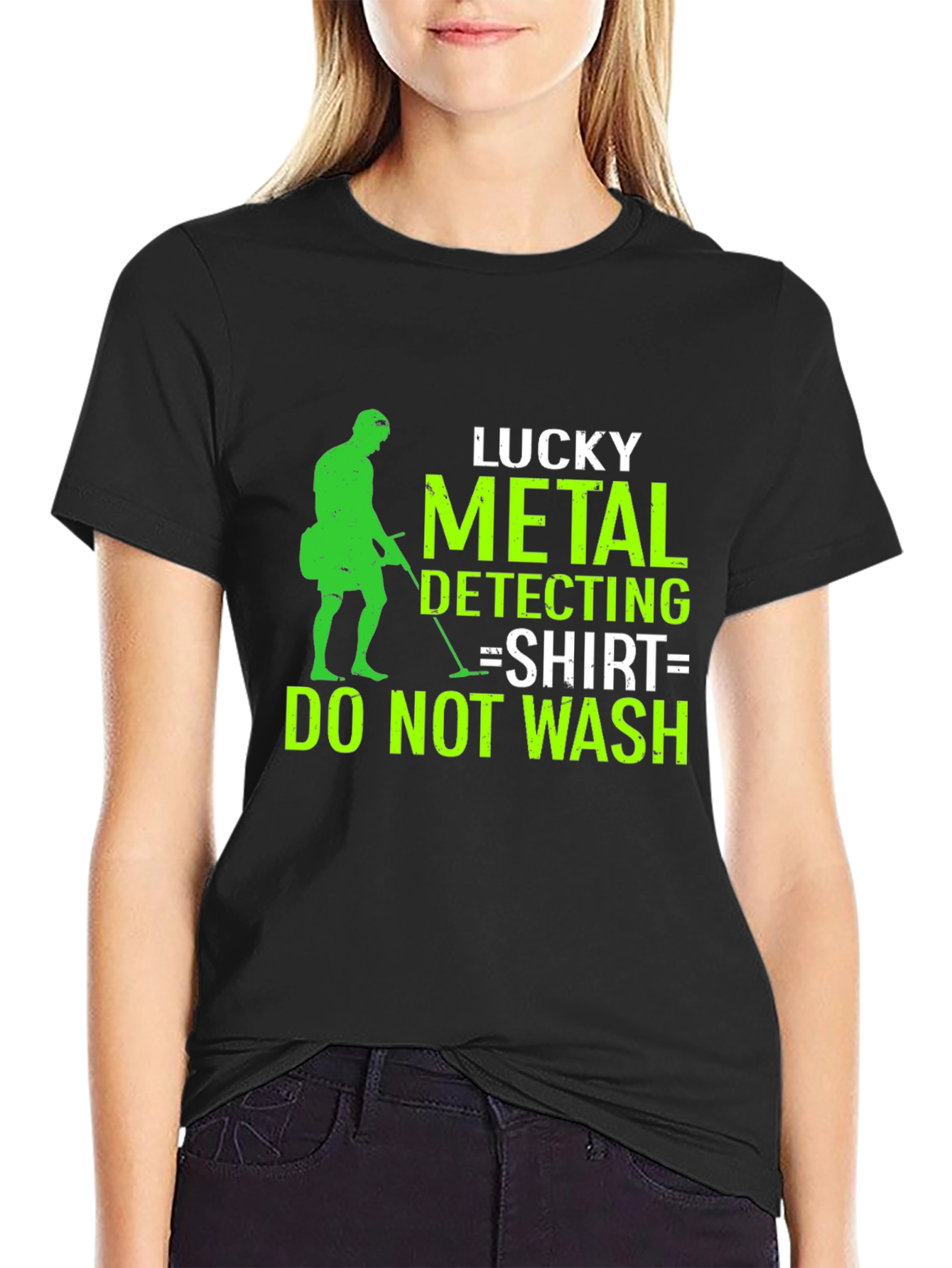 Lucky Metal Detecting Shirt - Do Not Wash