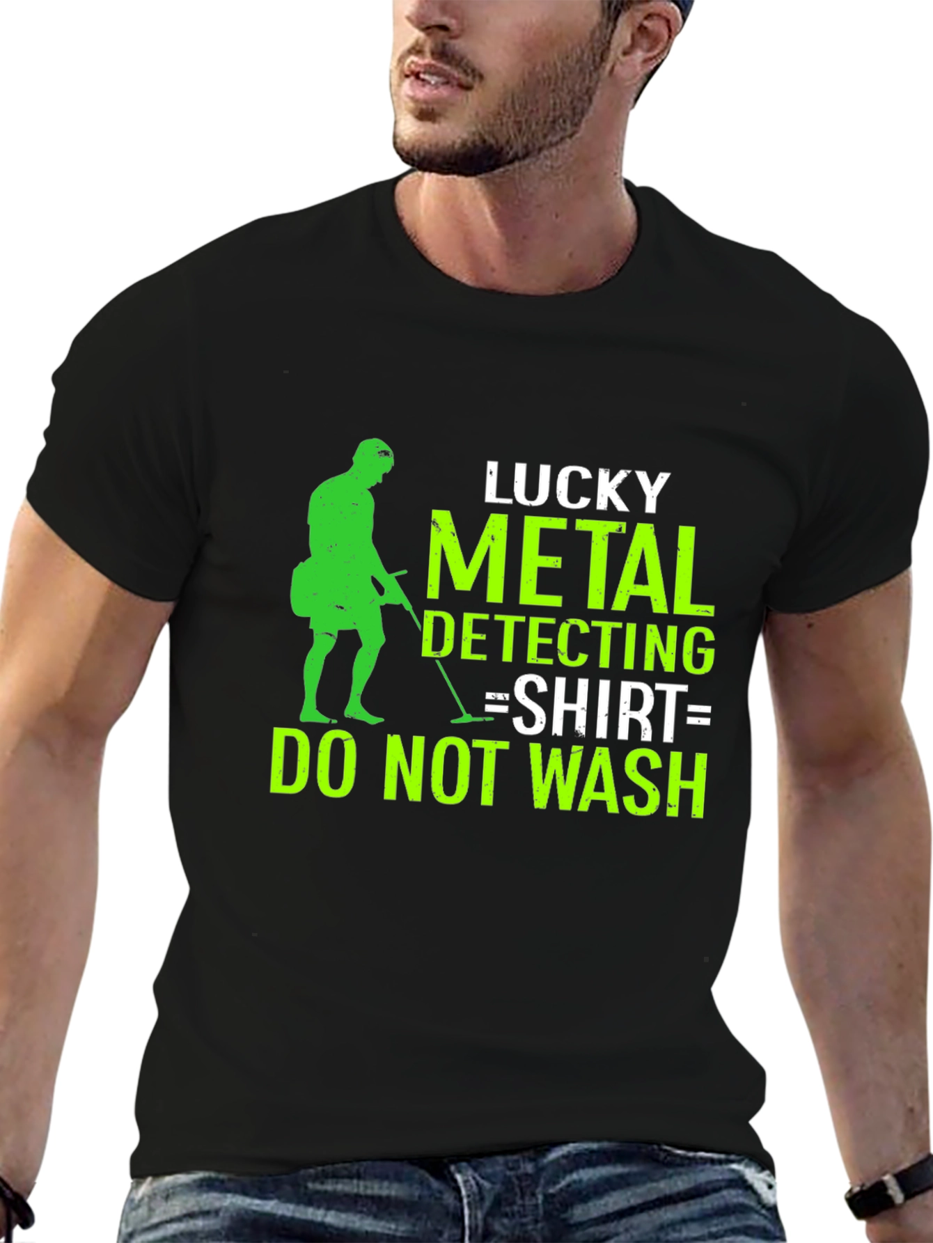 Lucky Metal Detecting Shirt - Do Not Wash