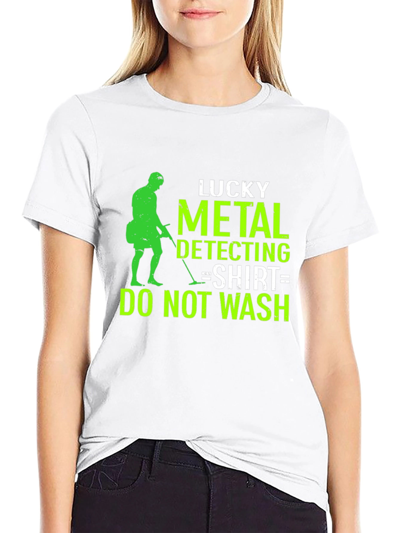 Lucky Metal Detecting Shirt - Do Not Wash