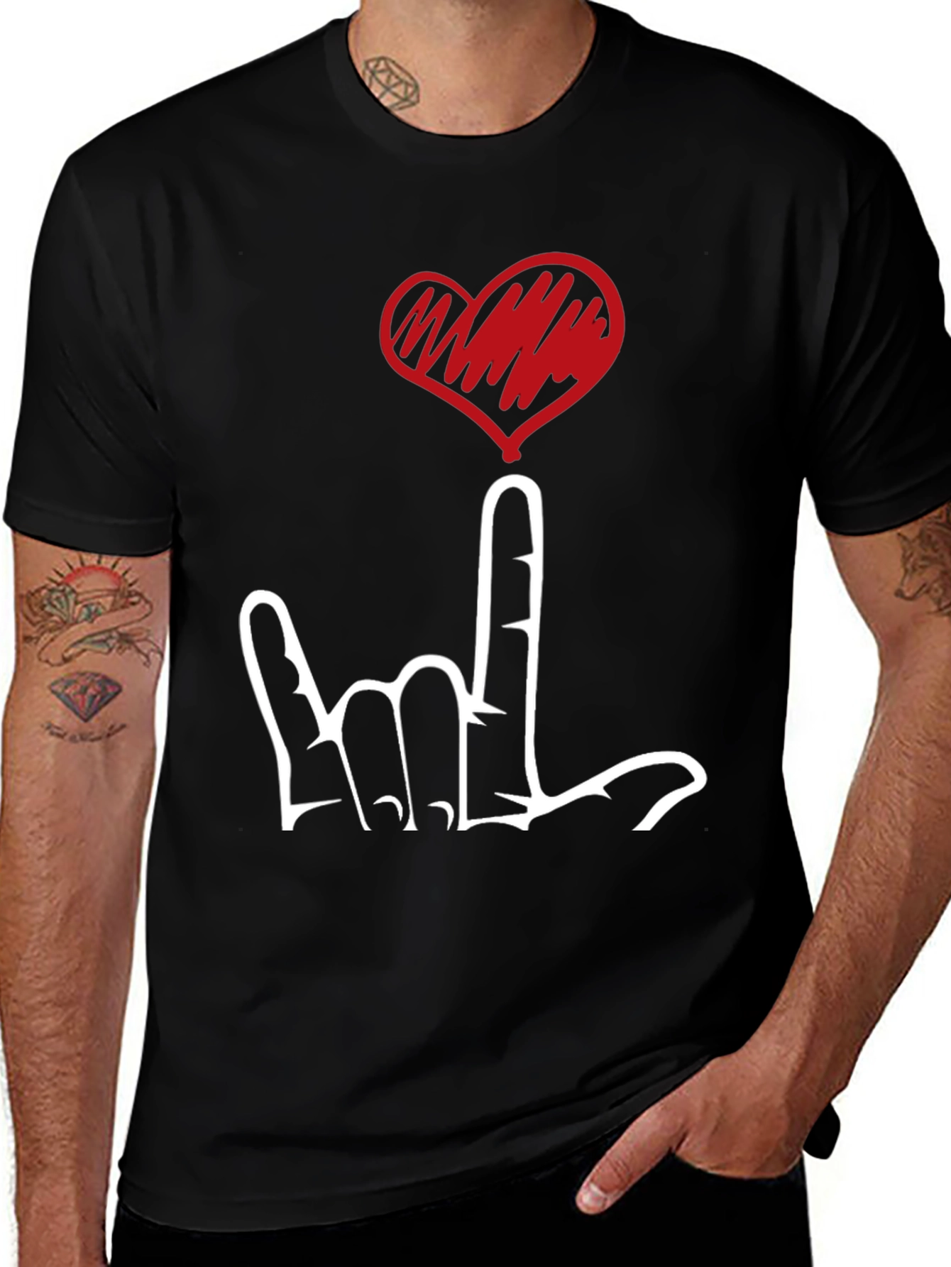 I Love You Hand Sign T-Shirt