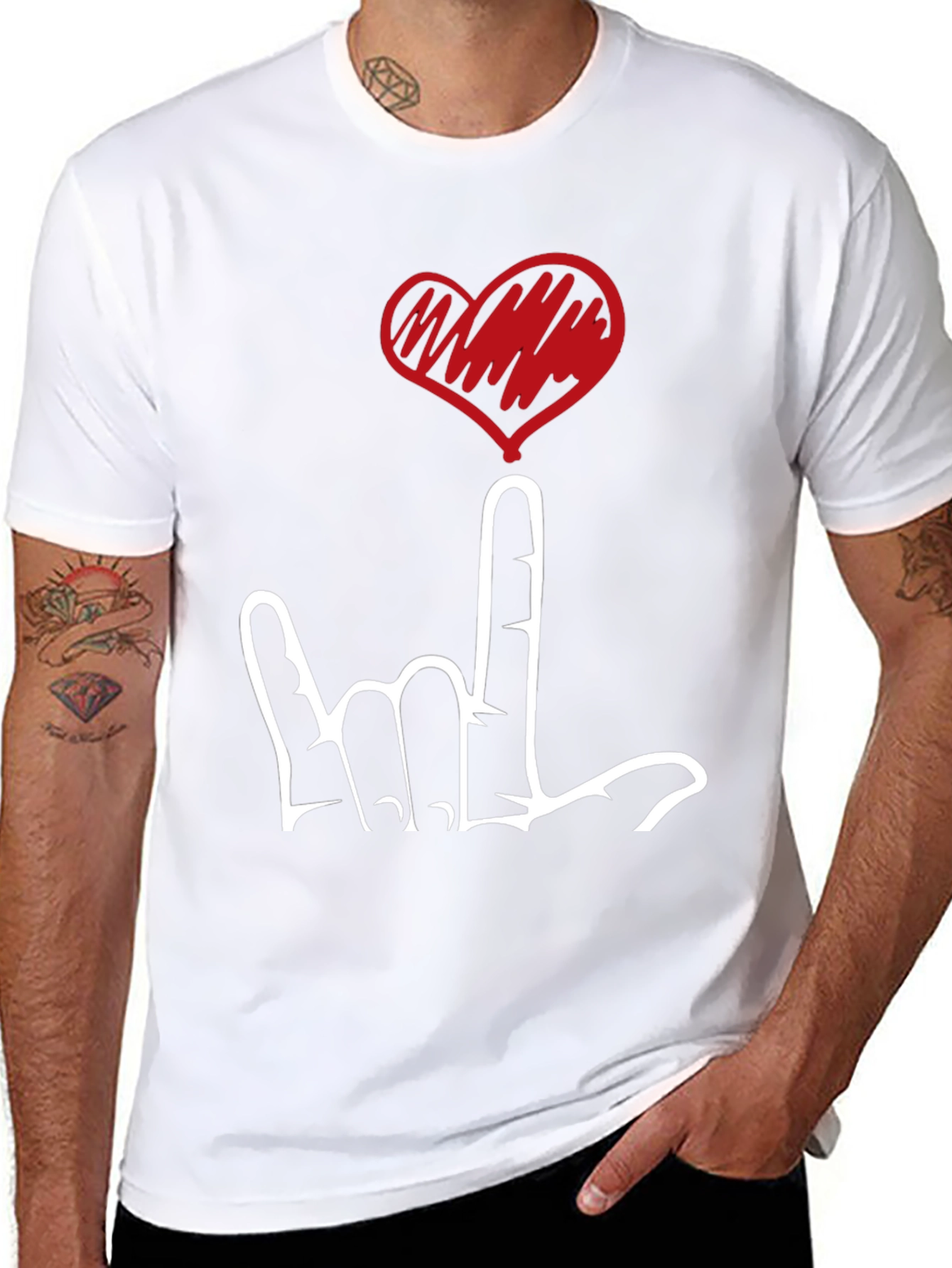 I Love You Hand Sign T-Shirt