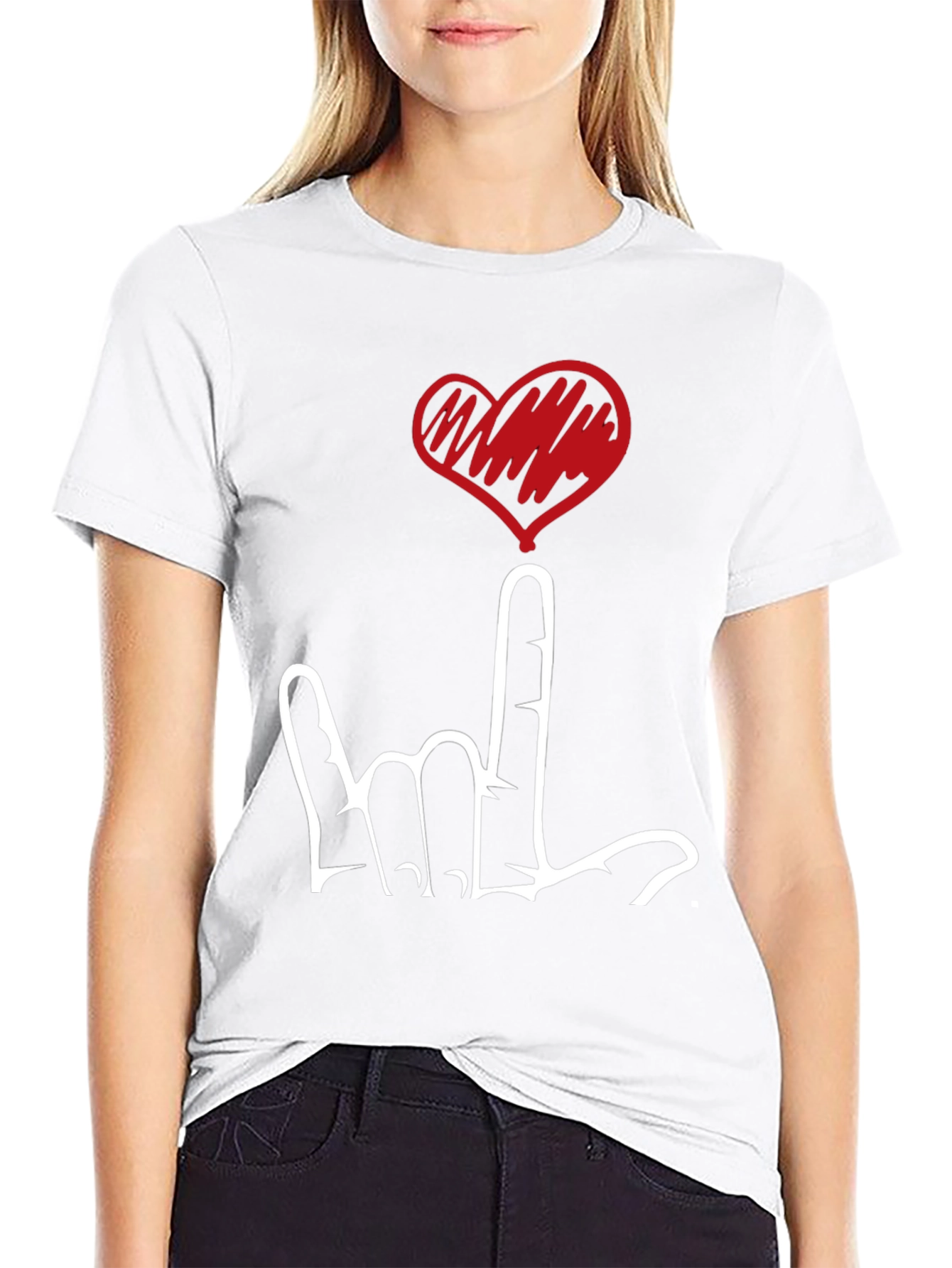 I Love You Hand Sign T-Shirt