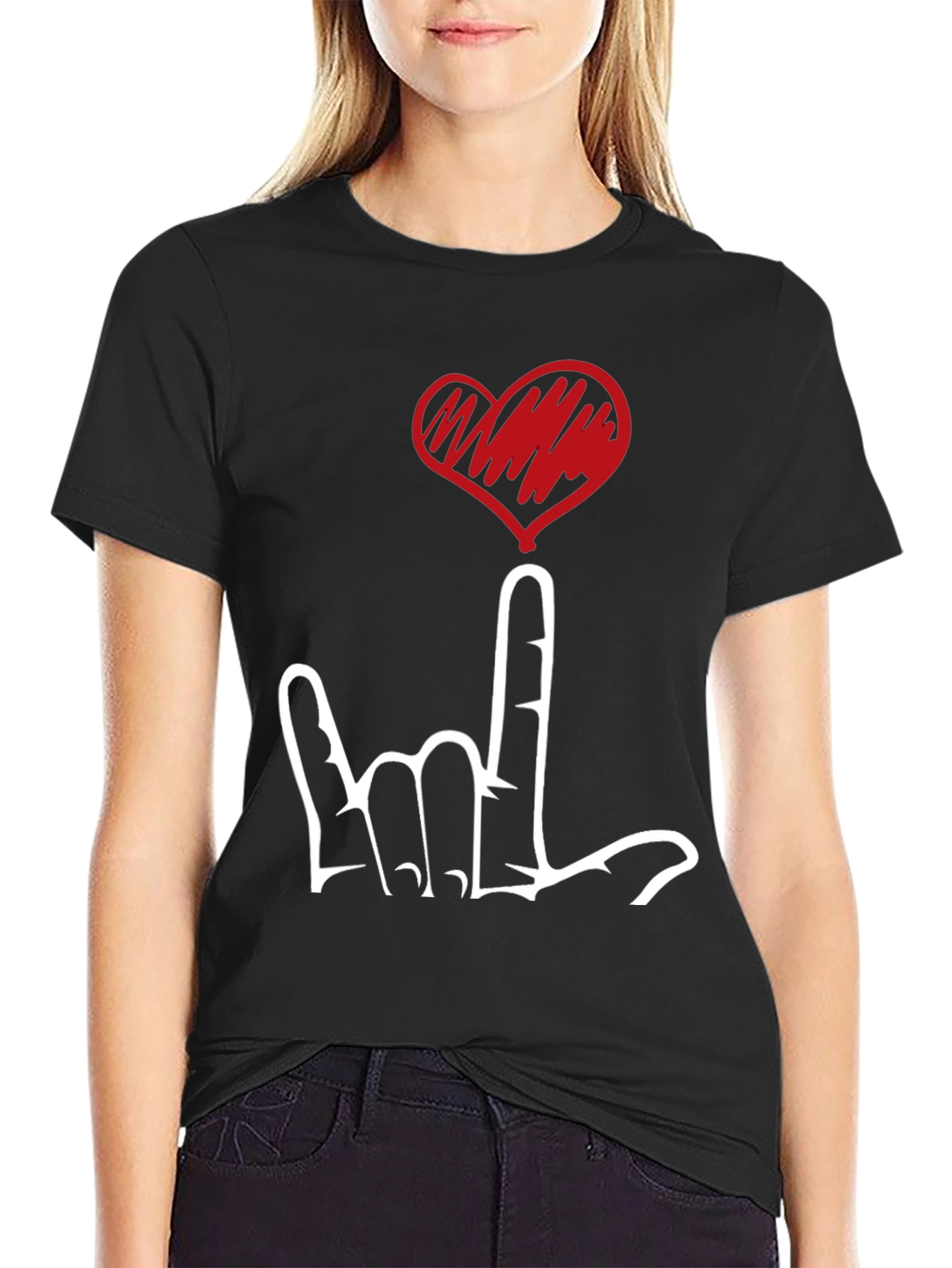 I Love You Hand Sign T-Shirt