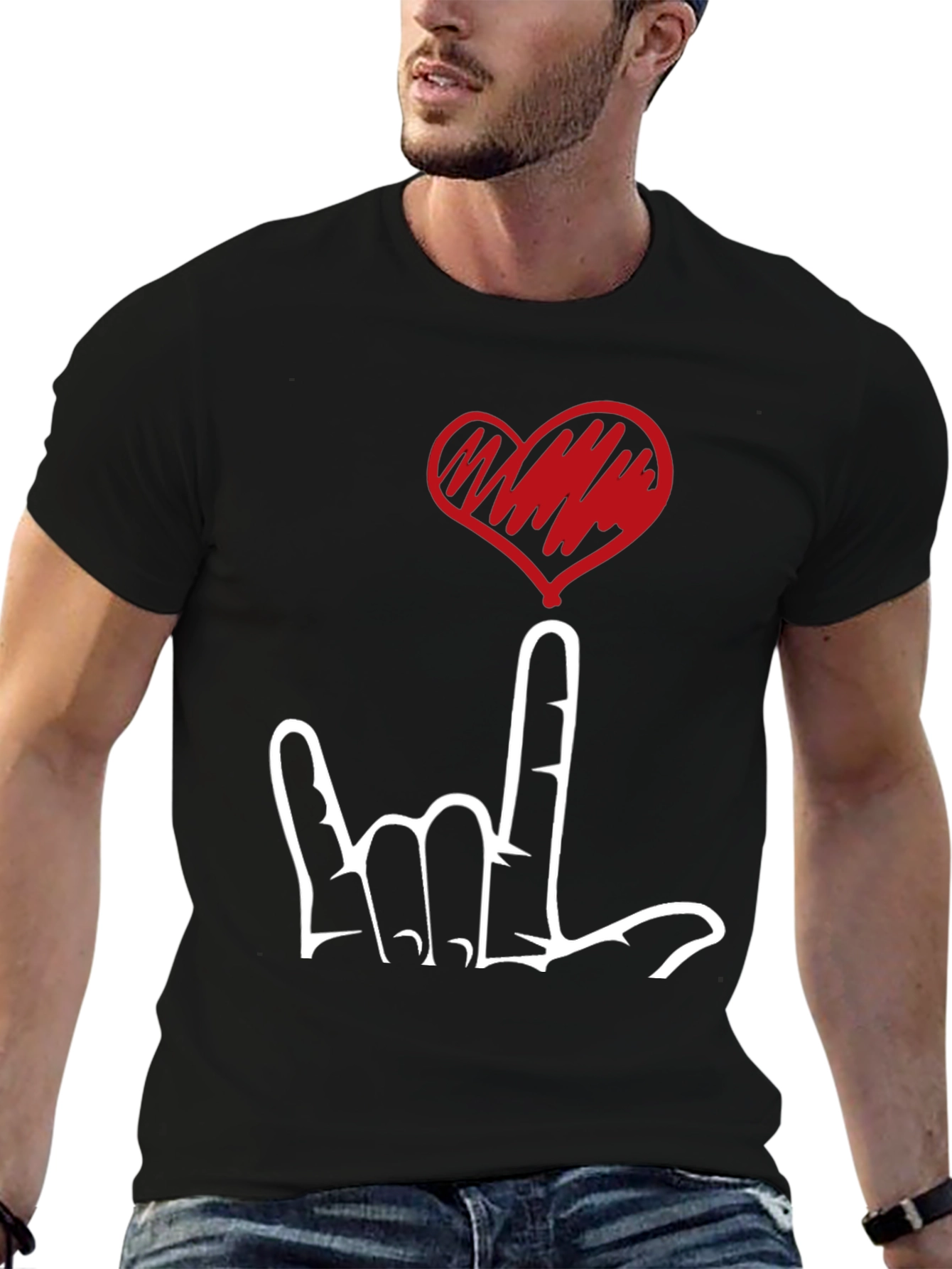 I Love You Hand Sign T-Shirt