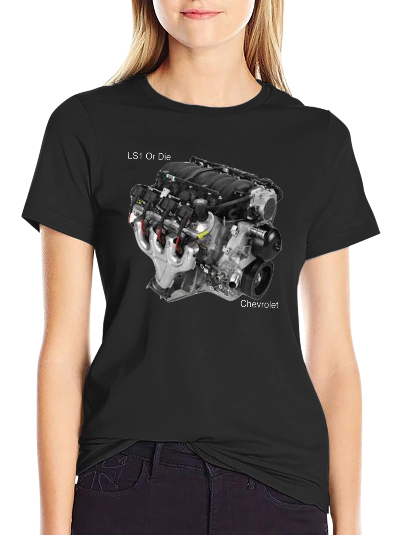 LS1 Engine T-Shirt - Chevrolet Power