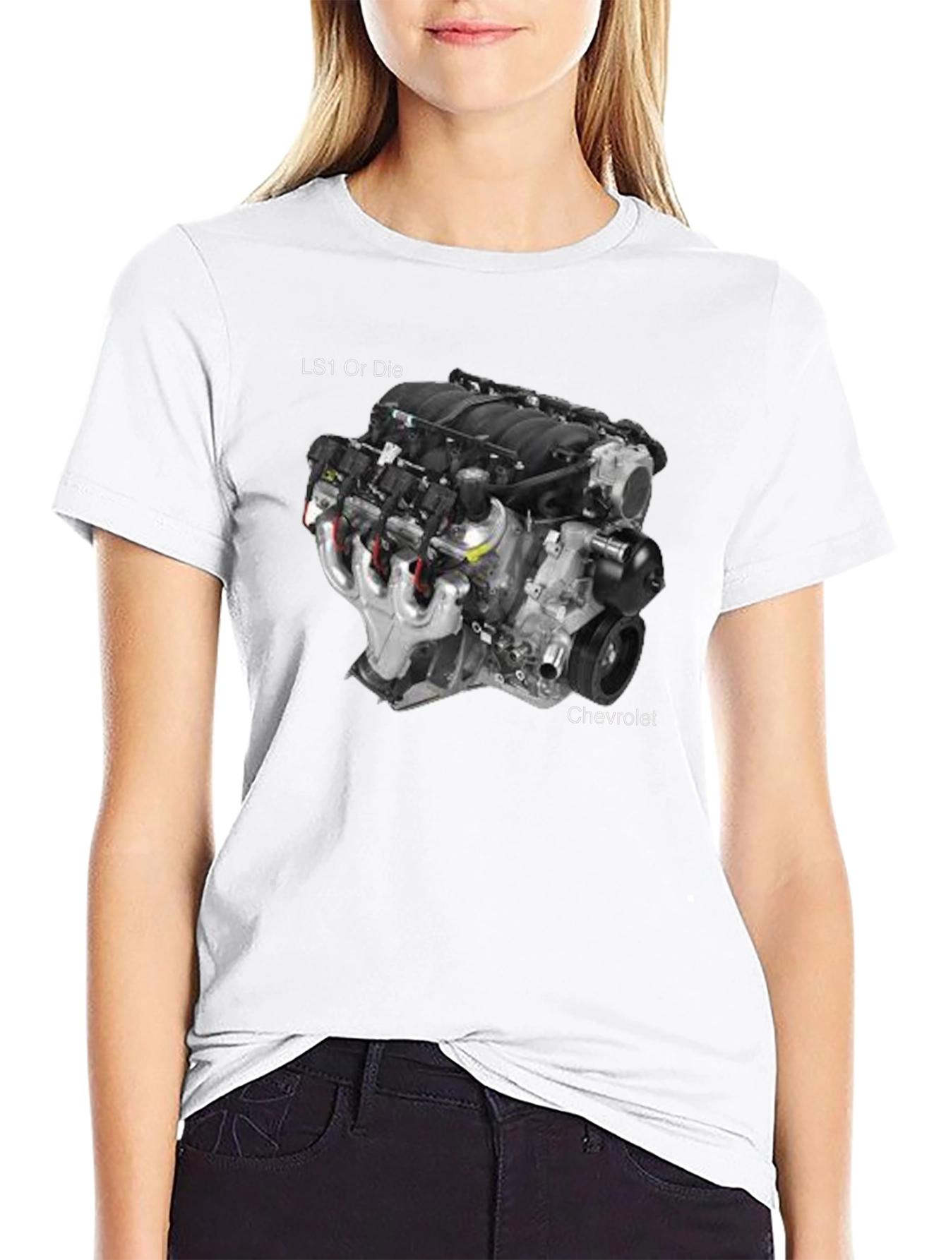 LS1 Engine T-Shirt - Chevrolet Power