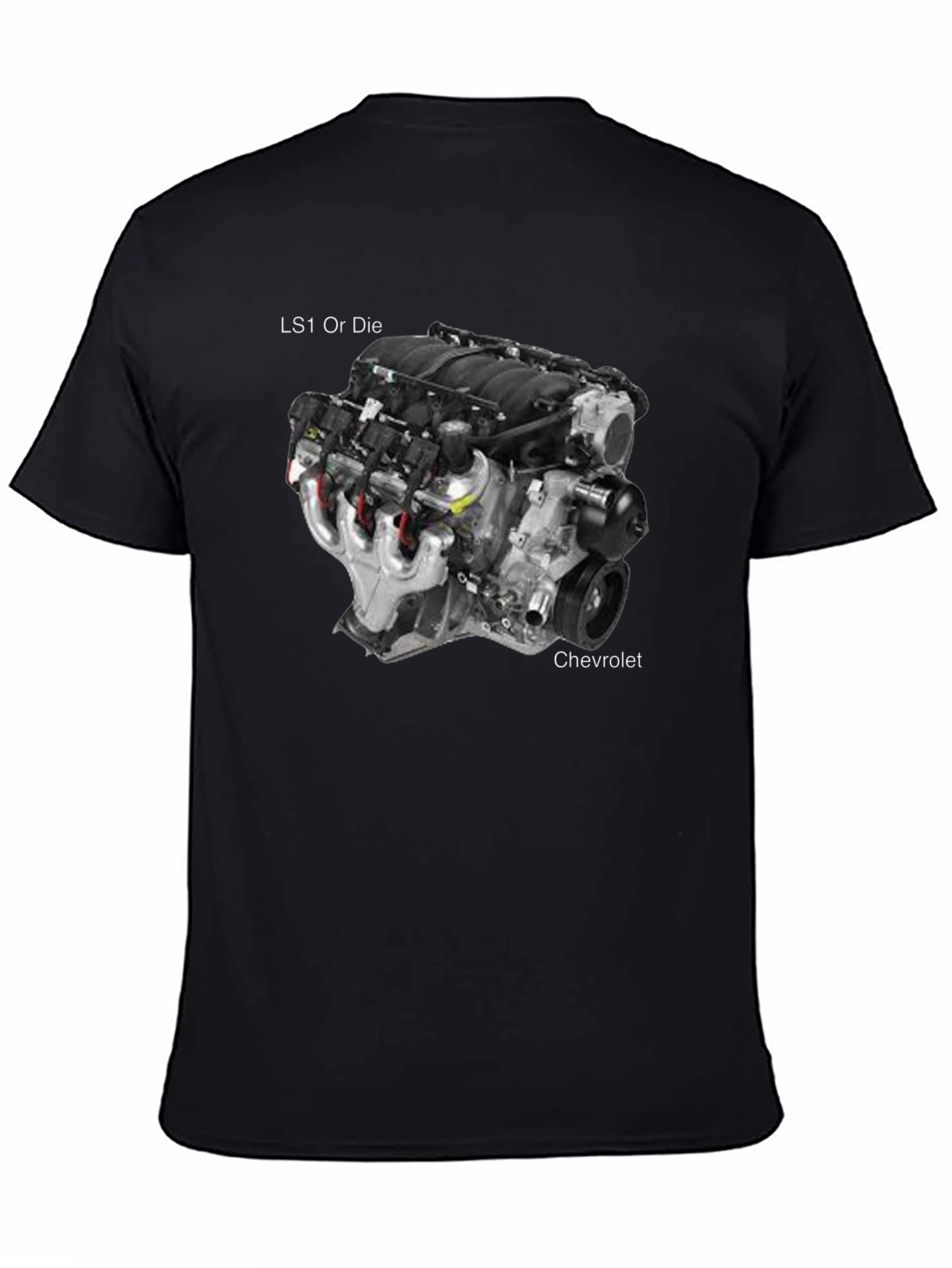LS1 Engine T-Shirt - Chevrolet Power