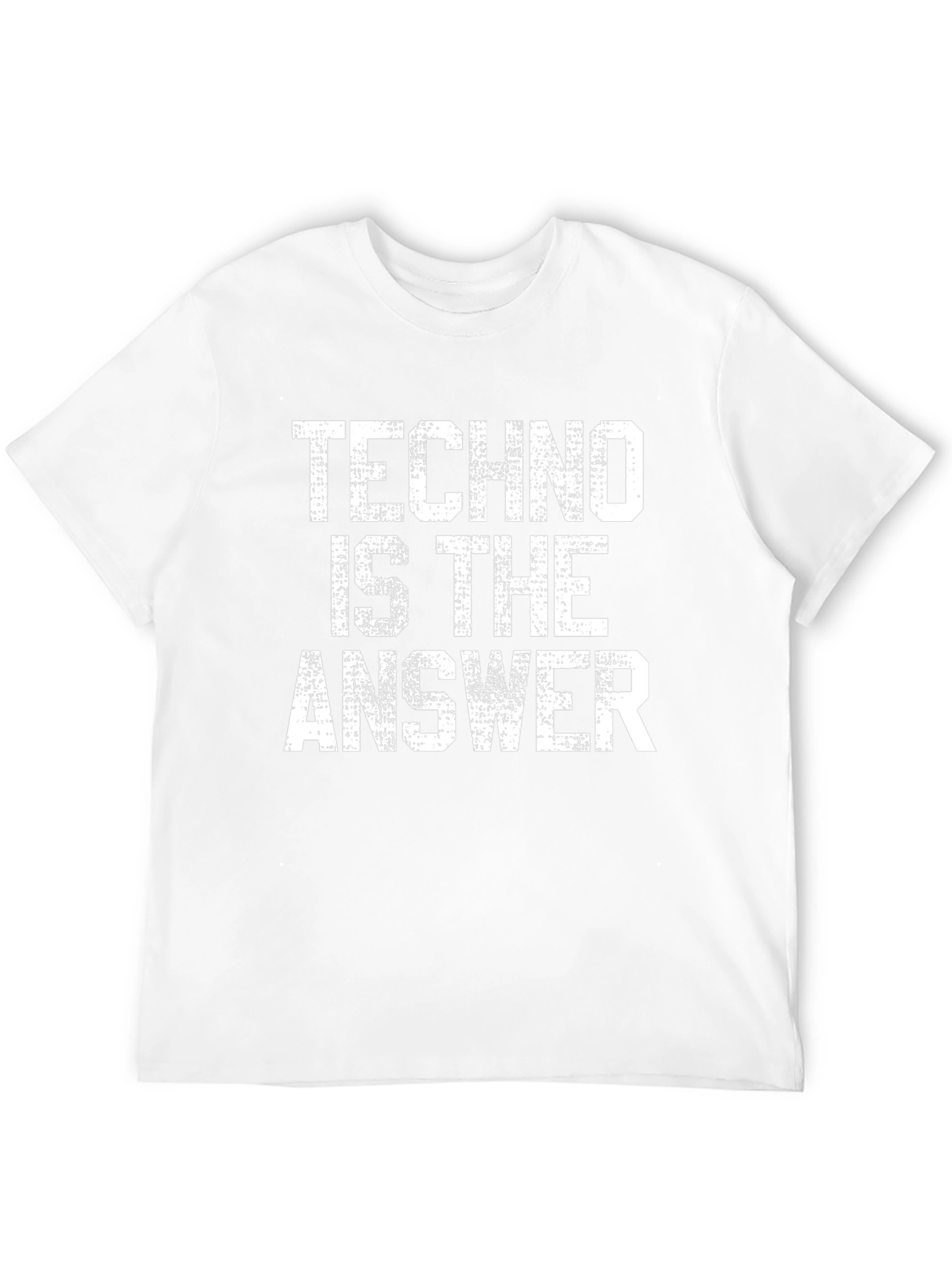 Techno is the Answer Graphic T-Shirt