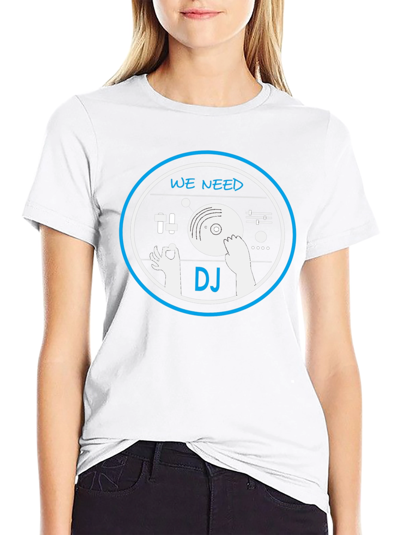 We Need DJ T-Shirt - Music Lover Graphic Tee