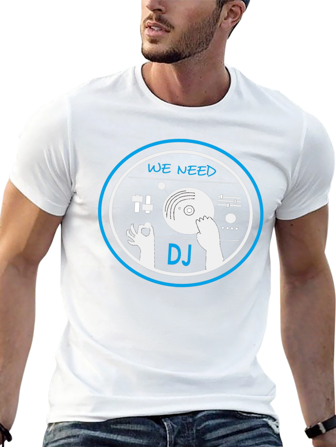 We Need DJ T-Shirt - Music Lover Graphic Tee