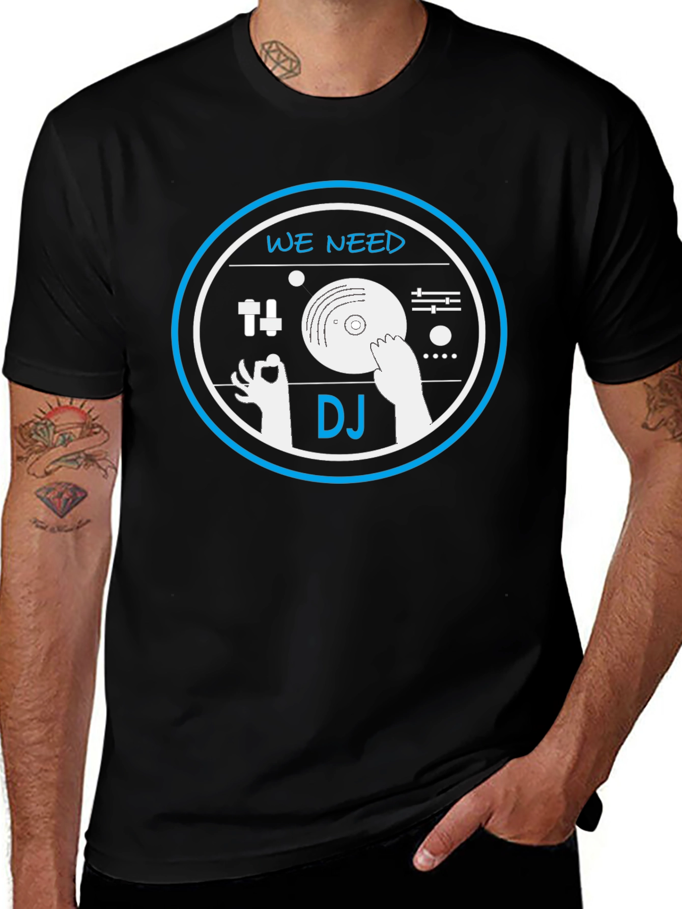 We Need DJ T-Shirt - Music Lover Graphic Tee