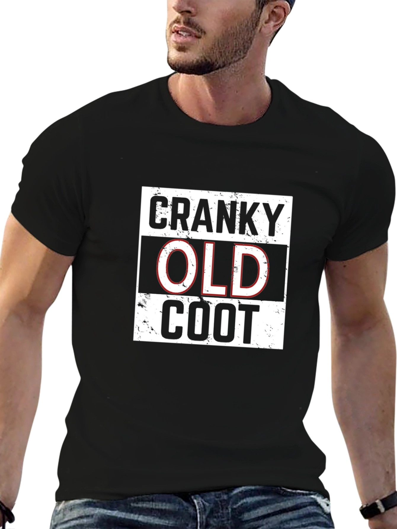 Cranky Old Coot Graphic T-Shirt