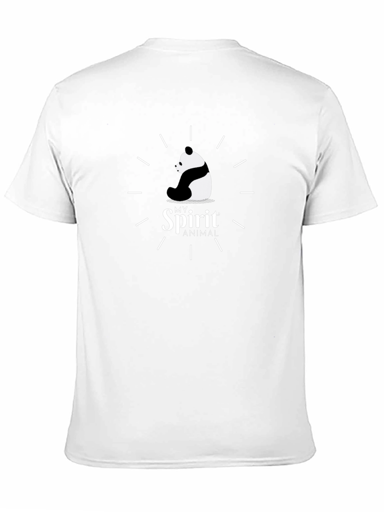 My Spirit Animal Panda Bear Graphic T-Shirt