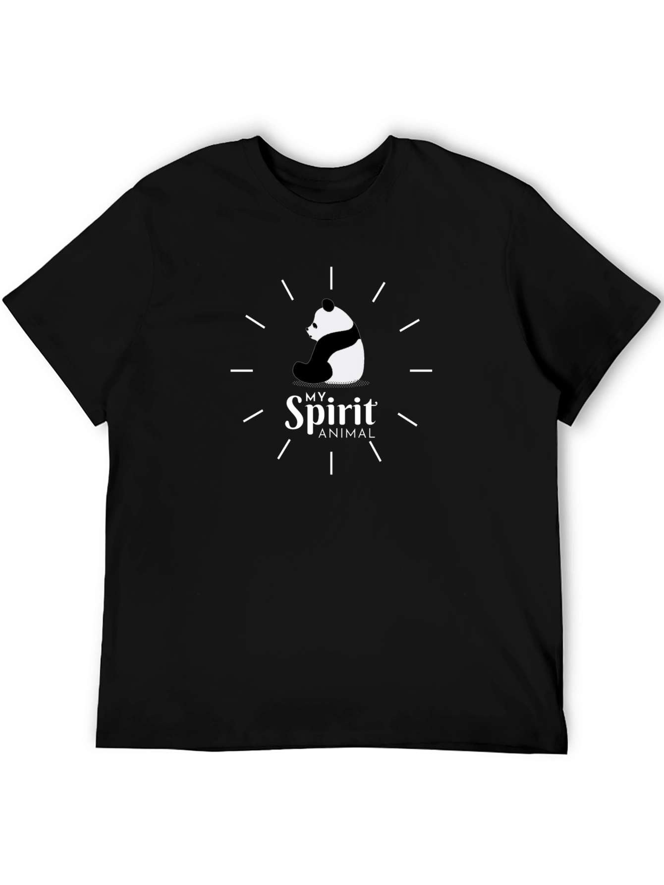 My Spirit Animal Panda Bear Graphic T-Shirt