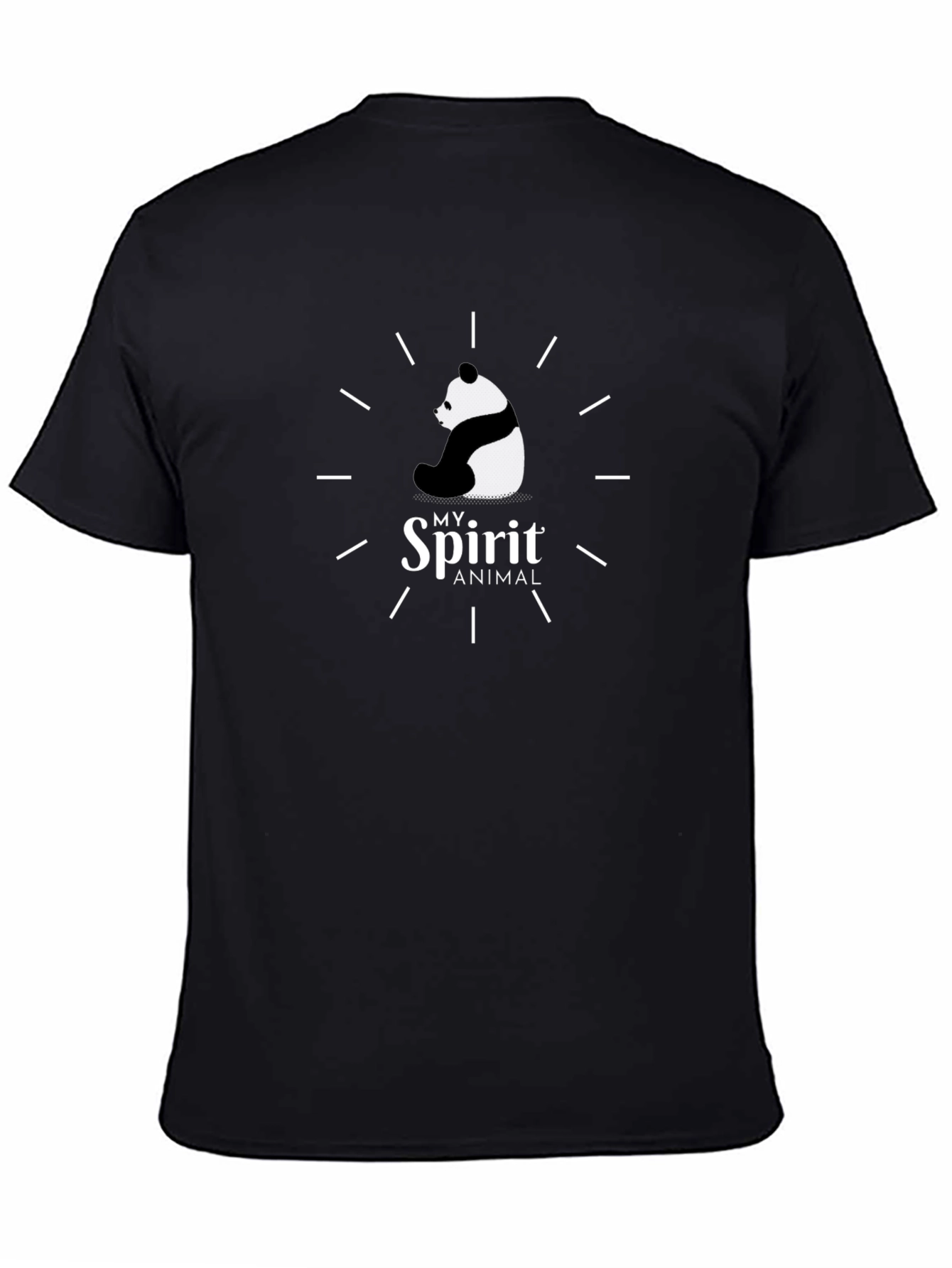 My Spirit Animal Panda Bear Graphic T-Shirt