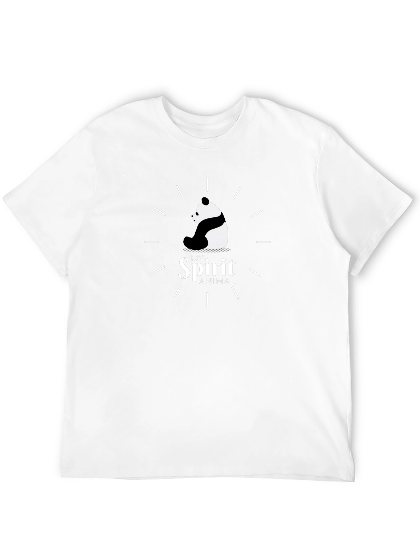 My Spirit Animal Panda Bear Graphic T-Shirt