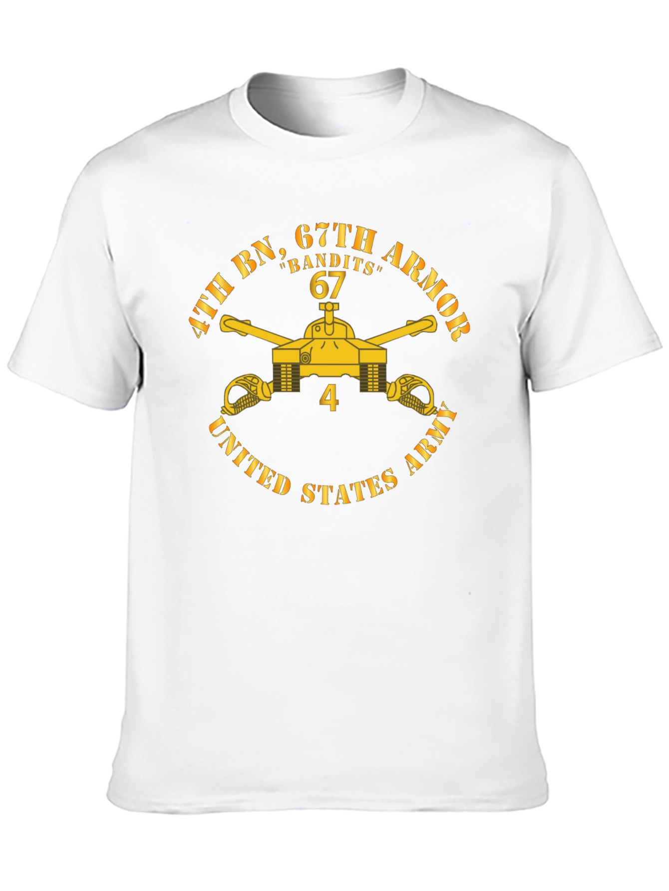 4th BN 67th Armor “Bandits” T-Shirt