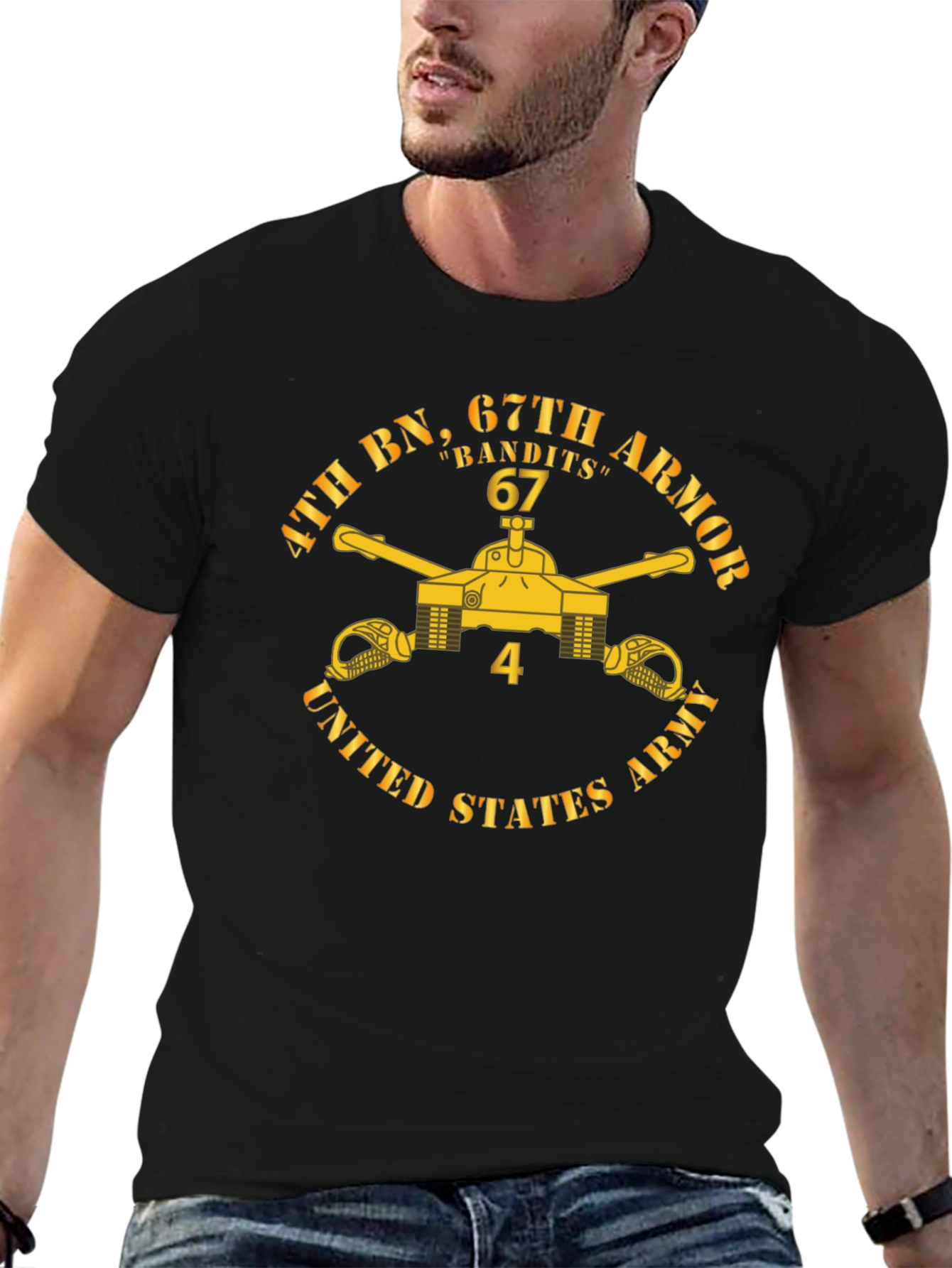 4th BN 67th Armor “Bandits” T-Shirt