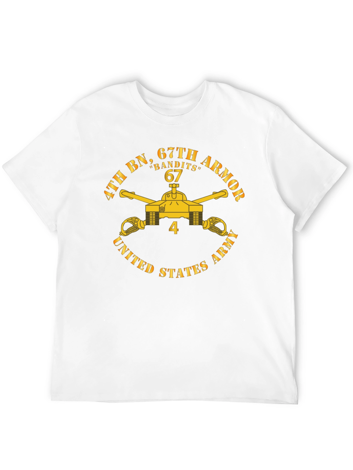 4th BN 67th Armor “Bandits” T-Shirt
