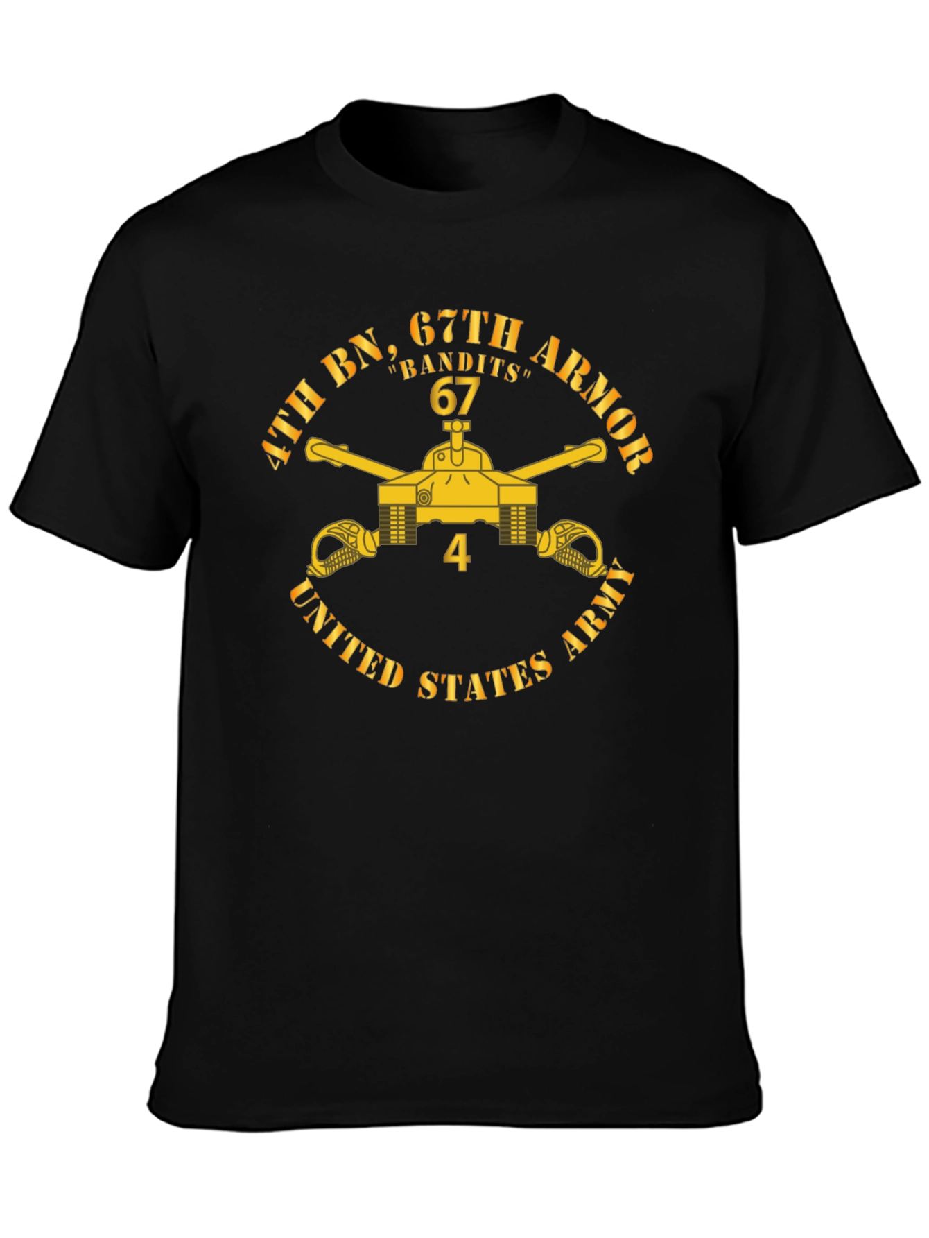 4th BN 67th Armor “Bandits” T-Shirt