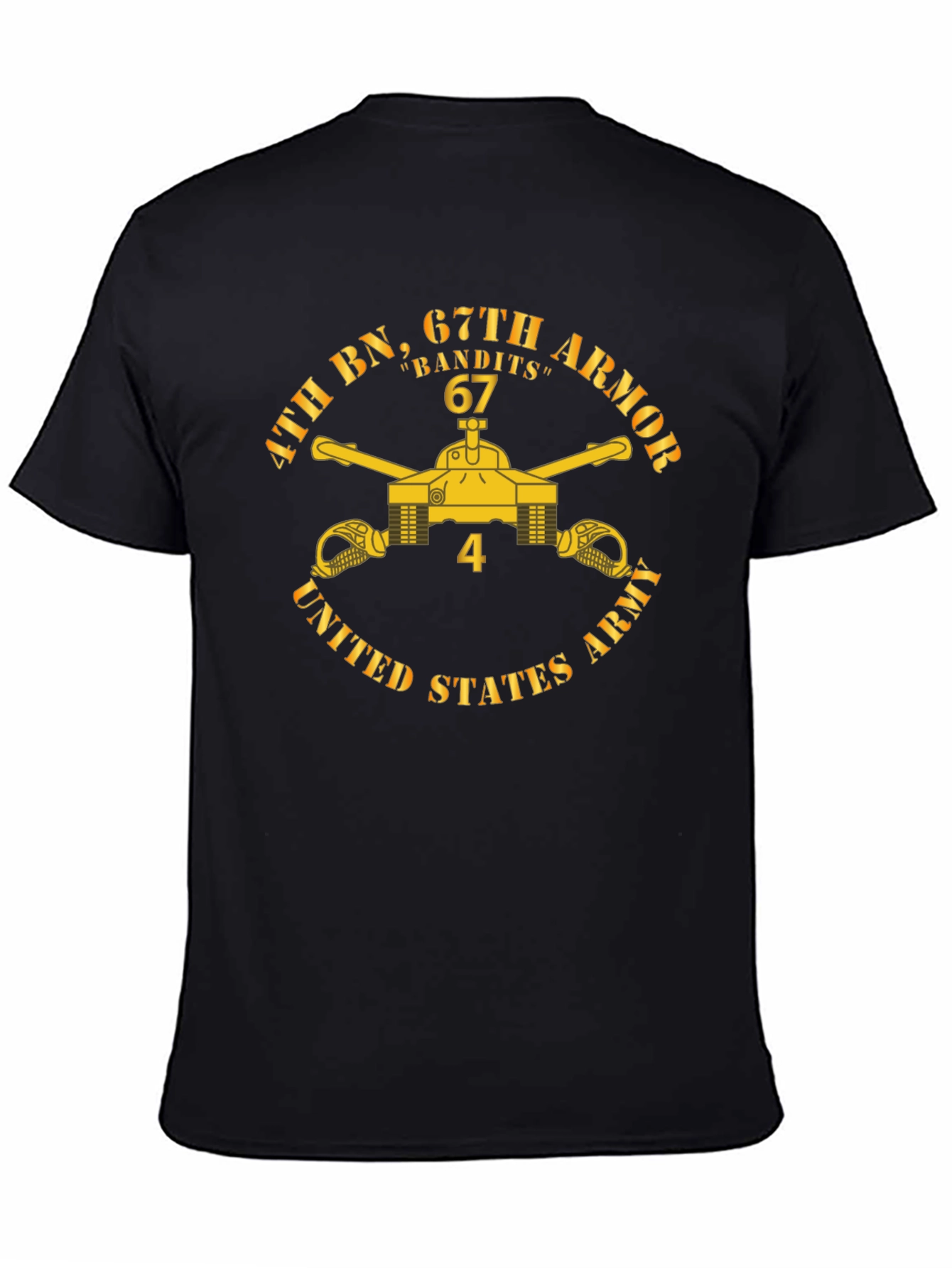 4th BN 67th Armor “Bandits” T-Shirt